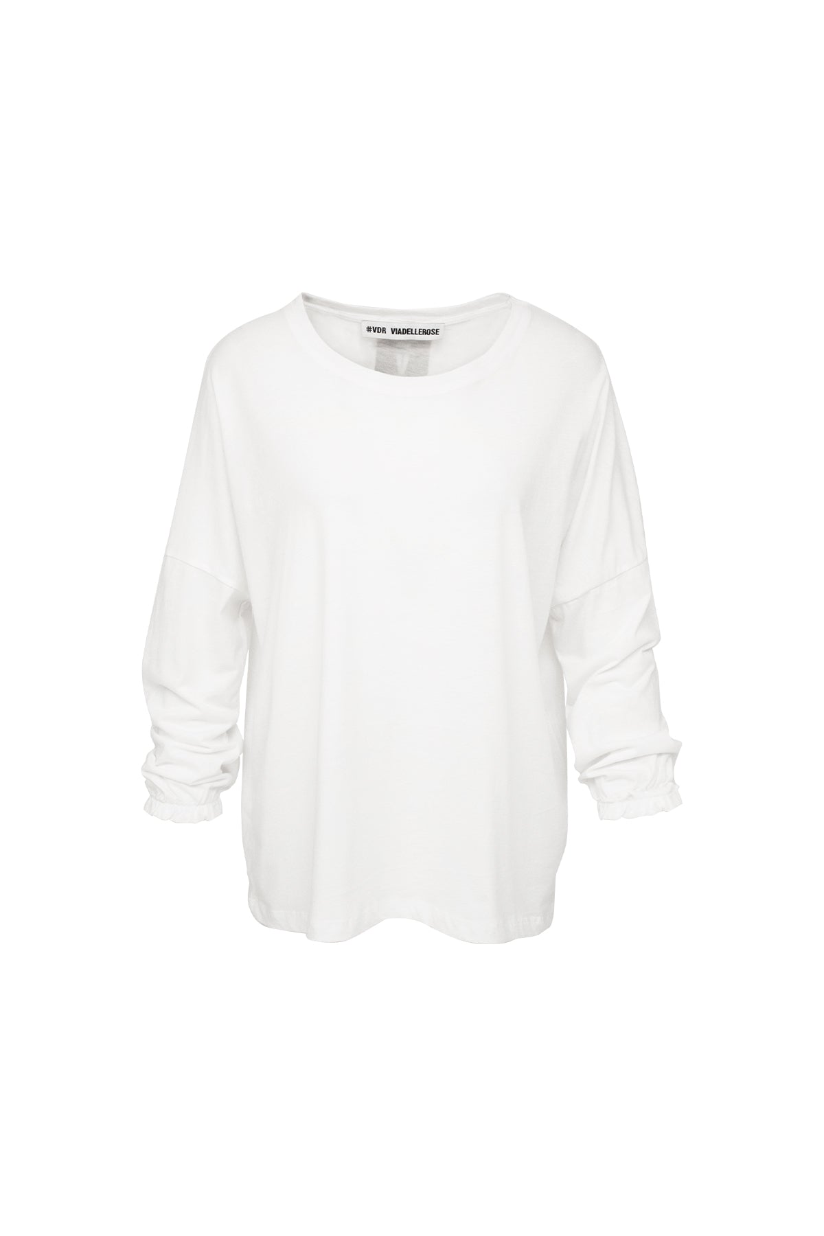 Beyaz Uzun T-shirt 7106