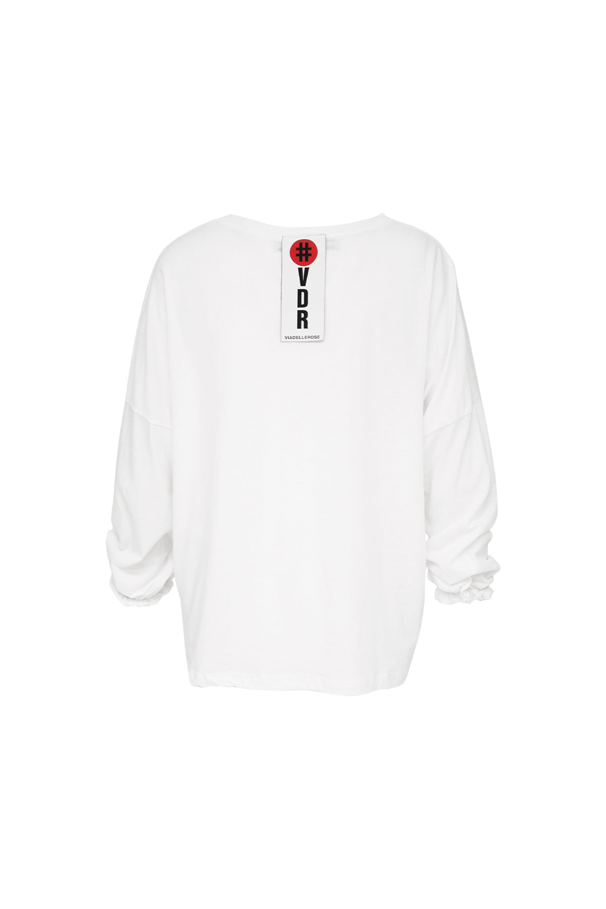Beyaz Uzun T-shirt 7106