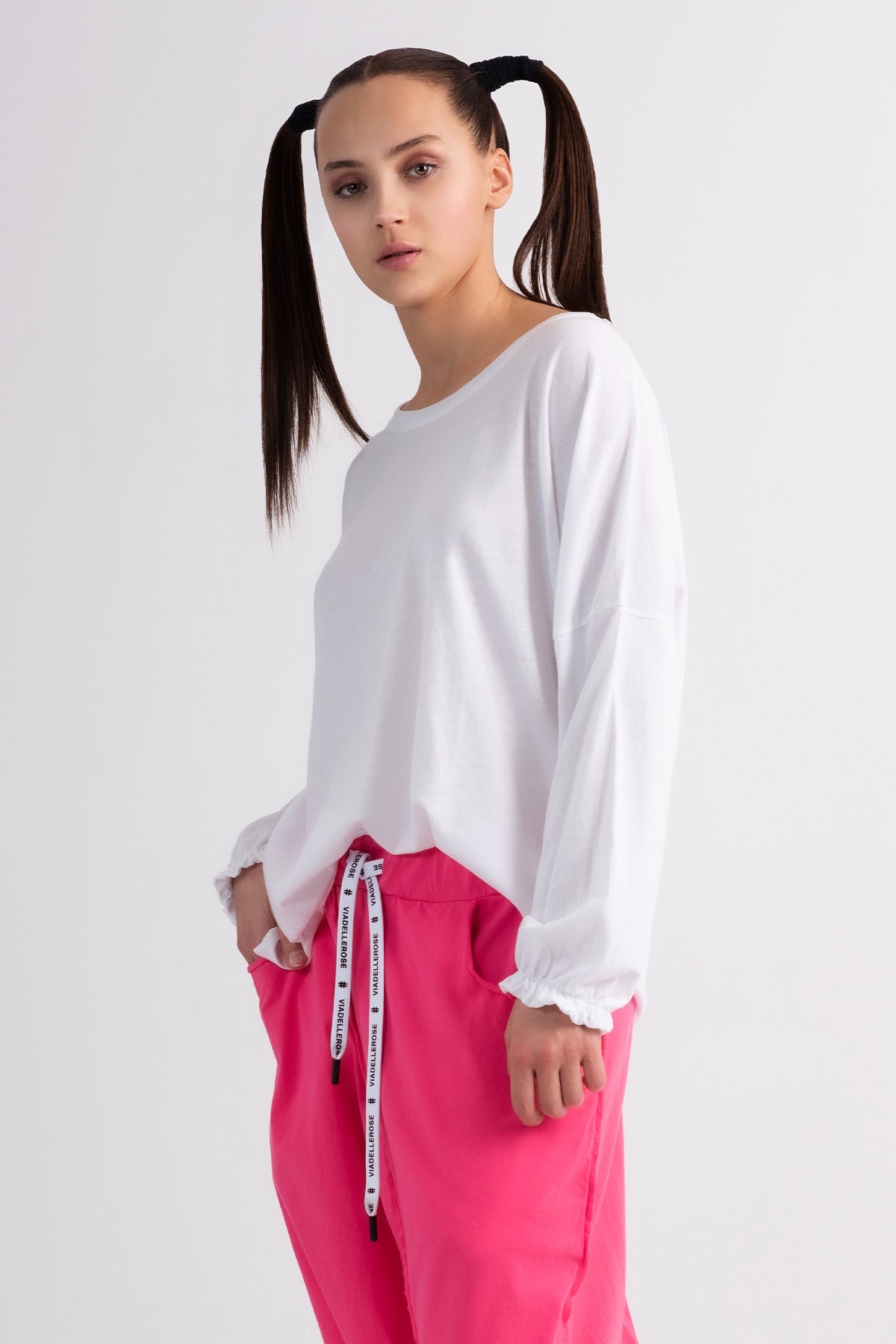 Turuncu Uzun T-shirt 7106