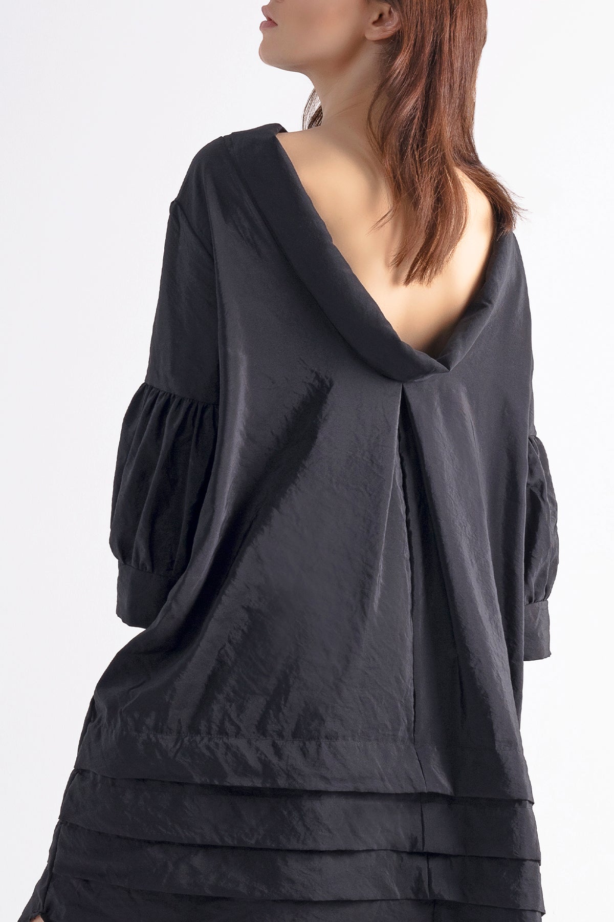 Siyah Elbise 7122