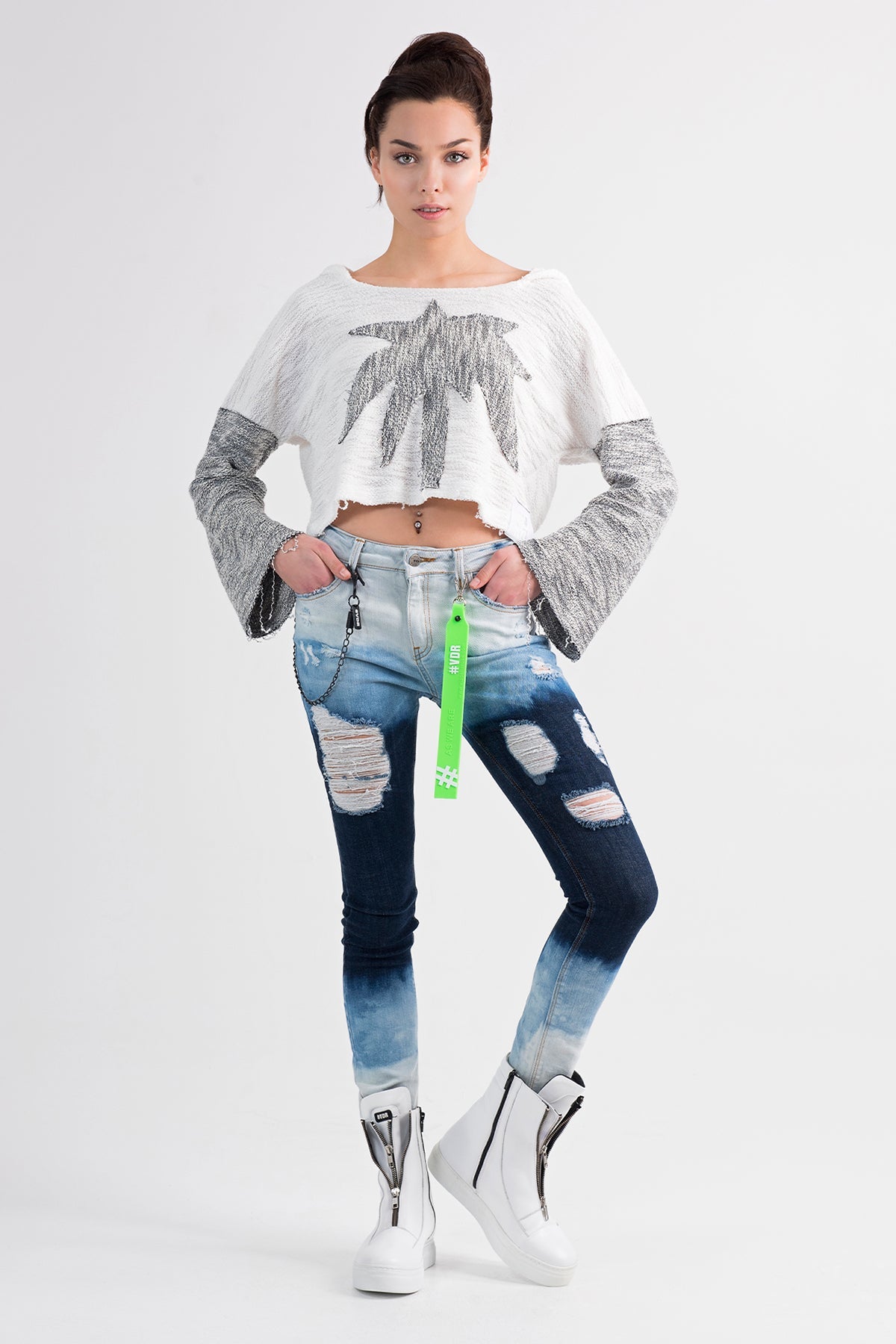 Çok Renkli Sweatshirt 7132