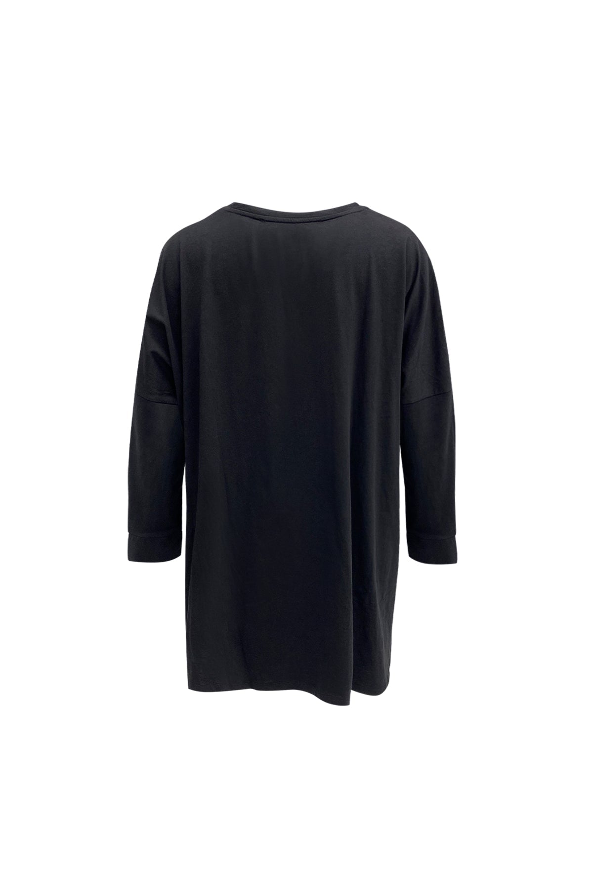 Siyah Uzun T-shirt 7169