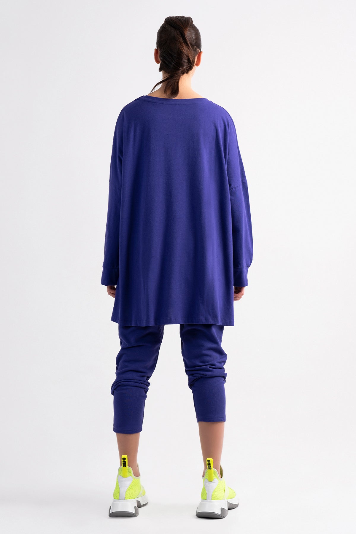 Beyaz Uzun T-shirt 7169