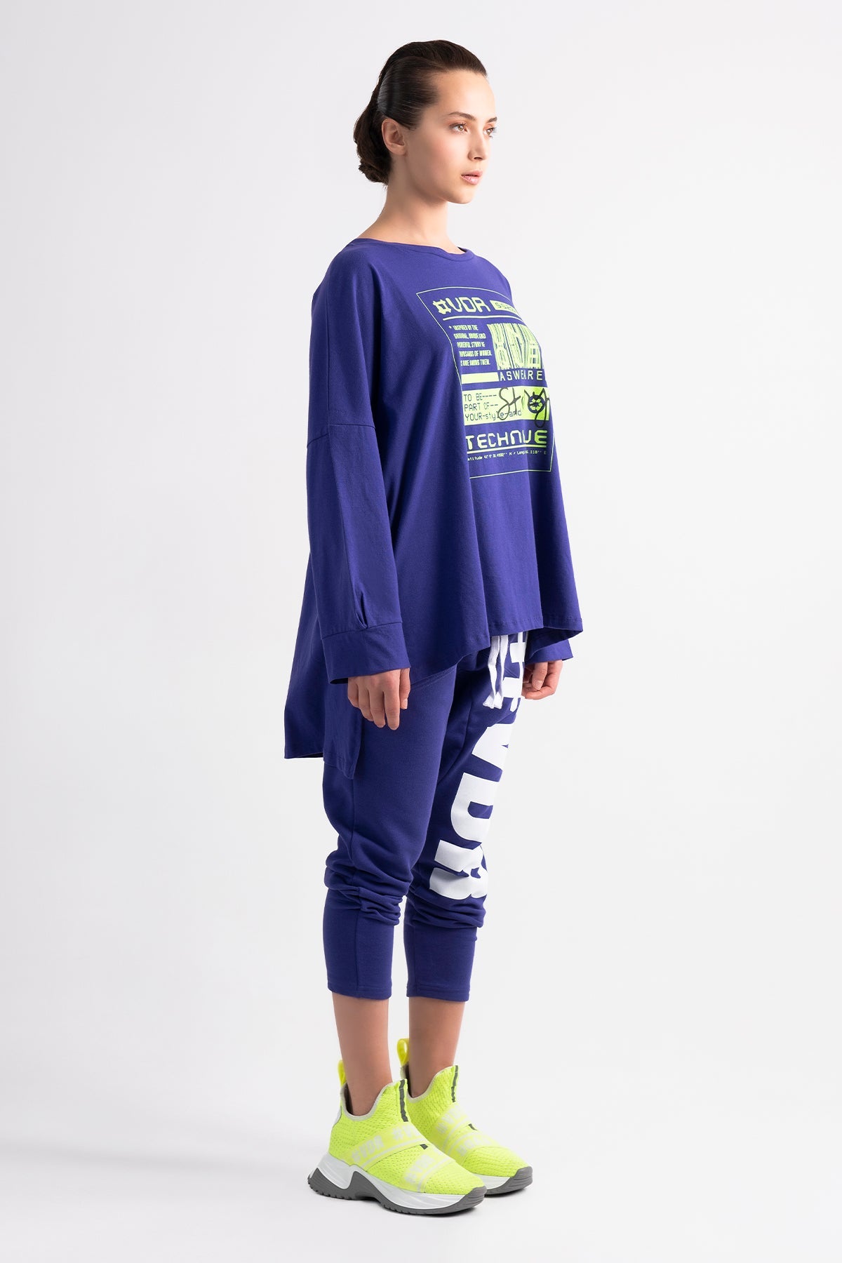 Mor Uzun T-shirt 7169