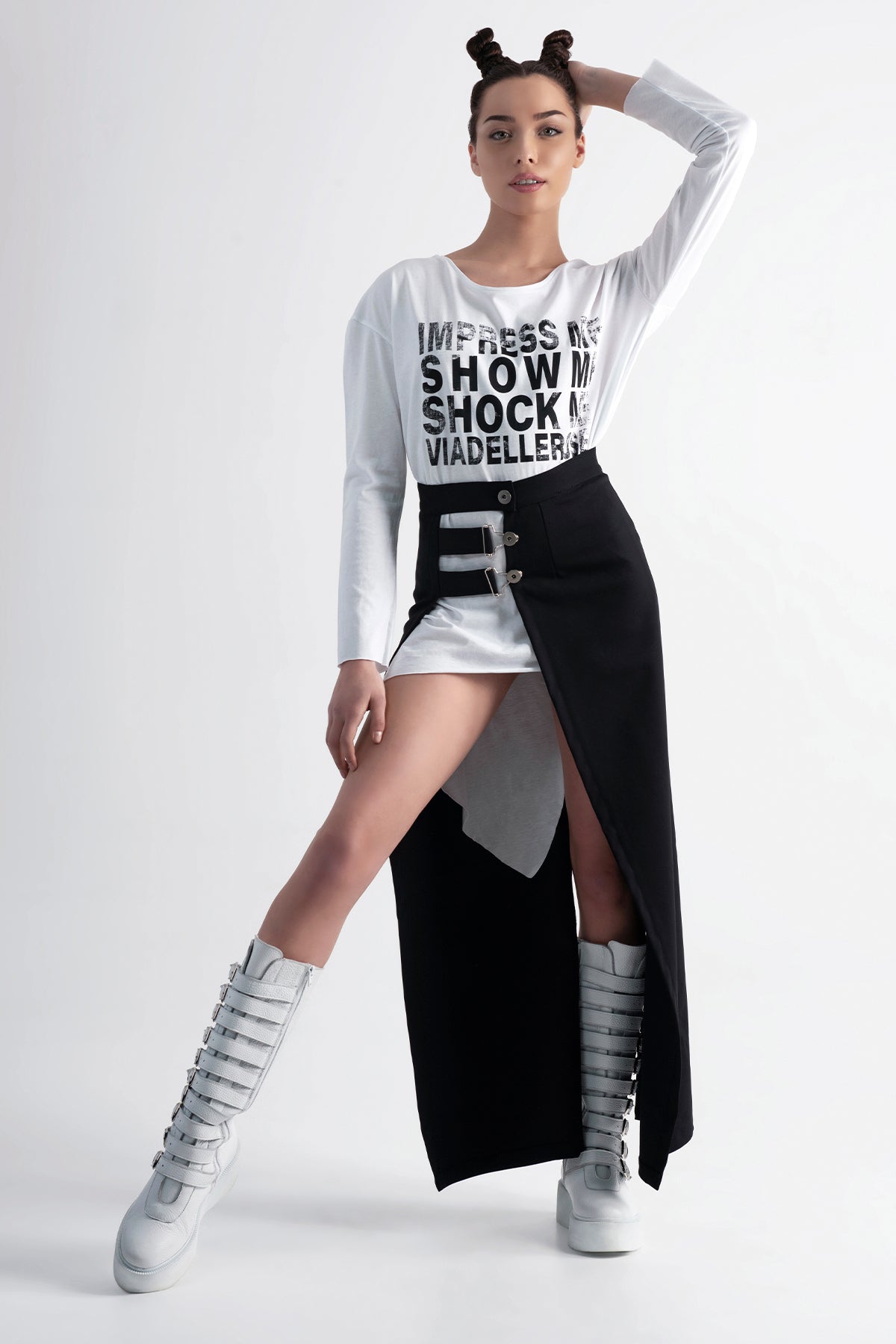 Mor Uzun T-shirt 7180