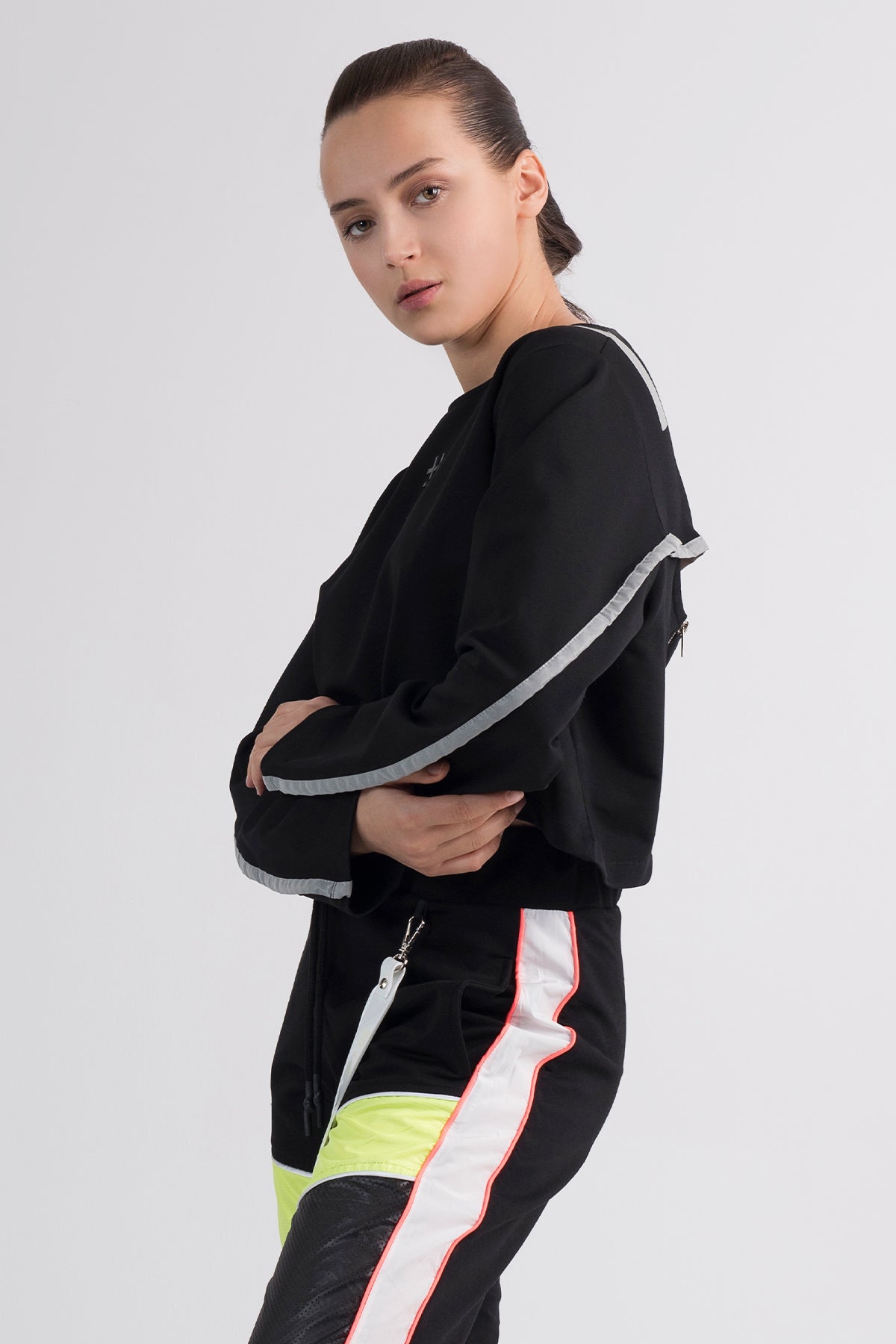 Siyah Sweatshirt 7224