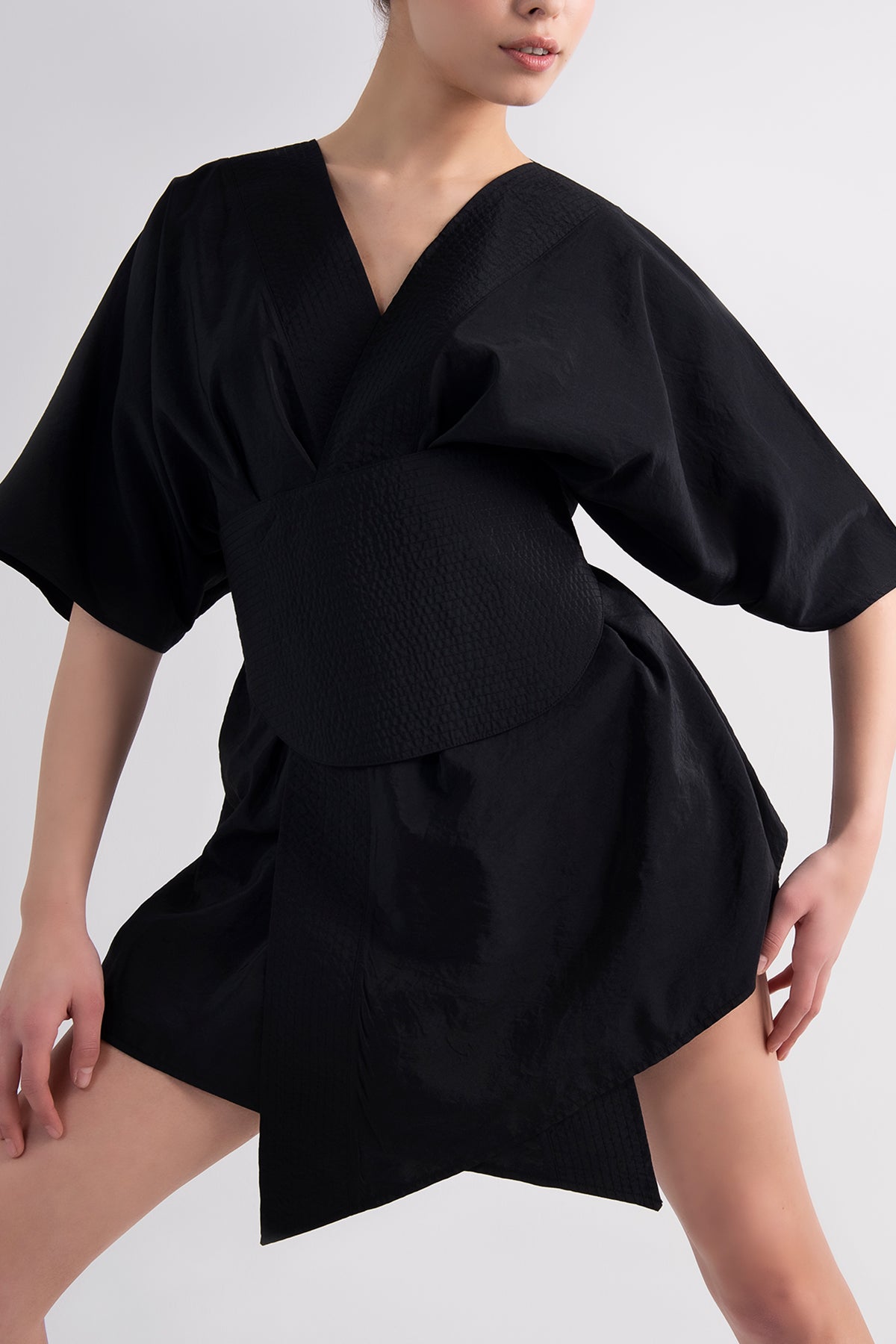 Siyah Kimono 7323