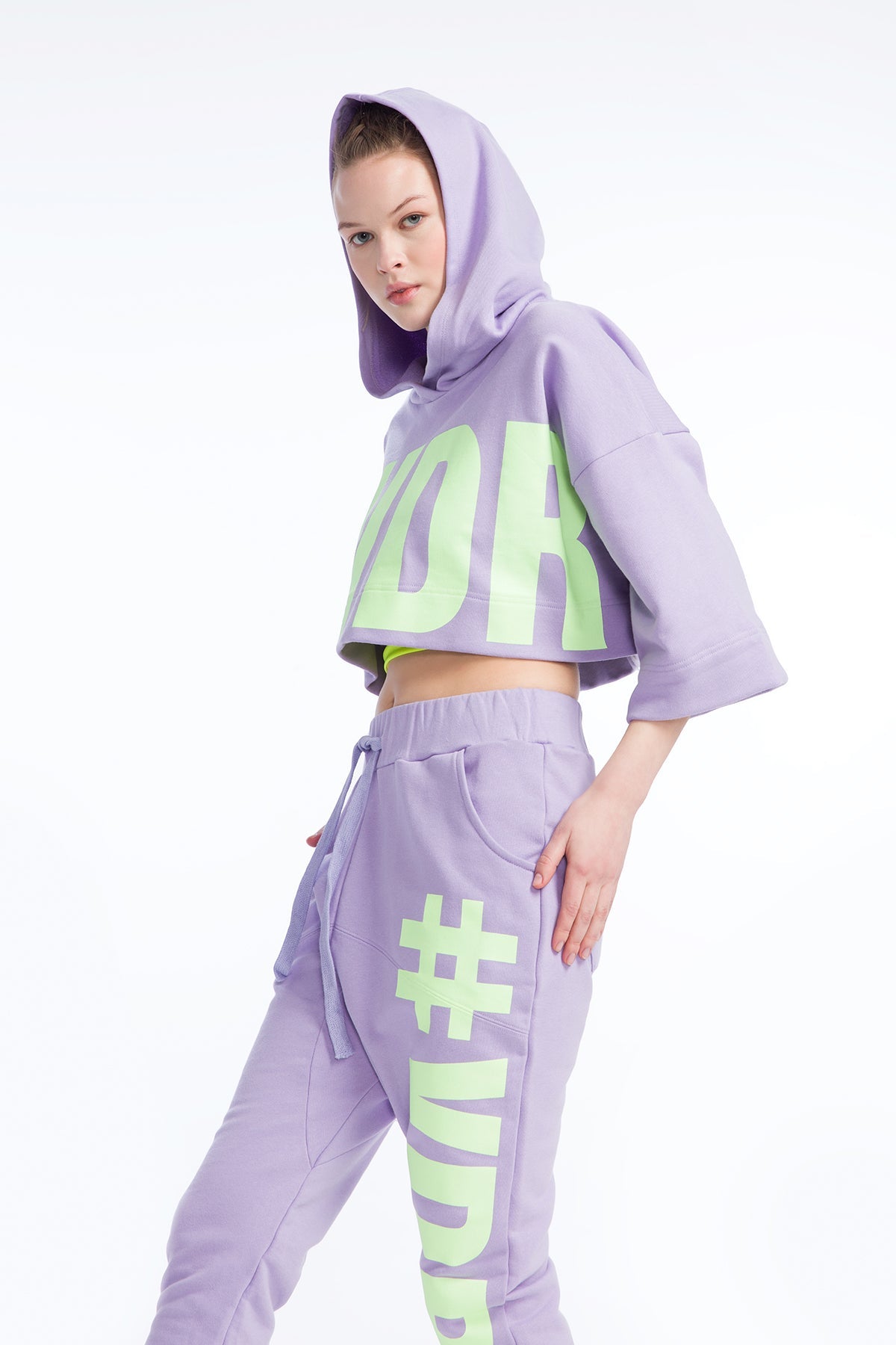 Açik Mor Sweatshirt 4260