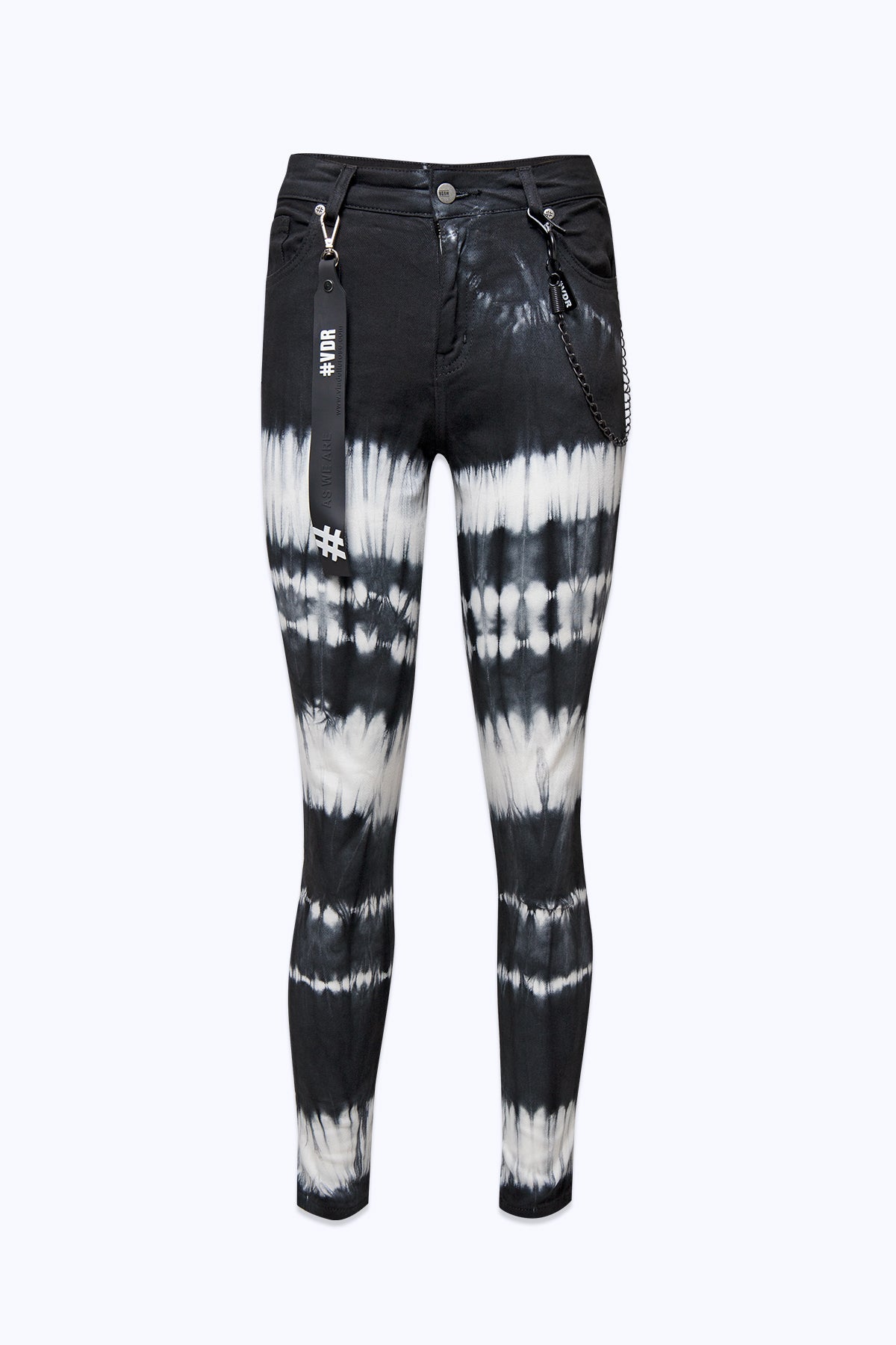 Siyah Beyaz Pantolon 9006