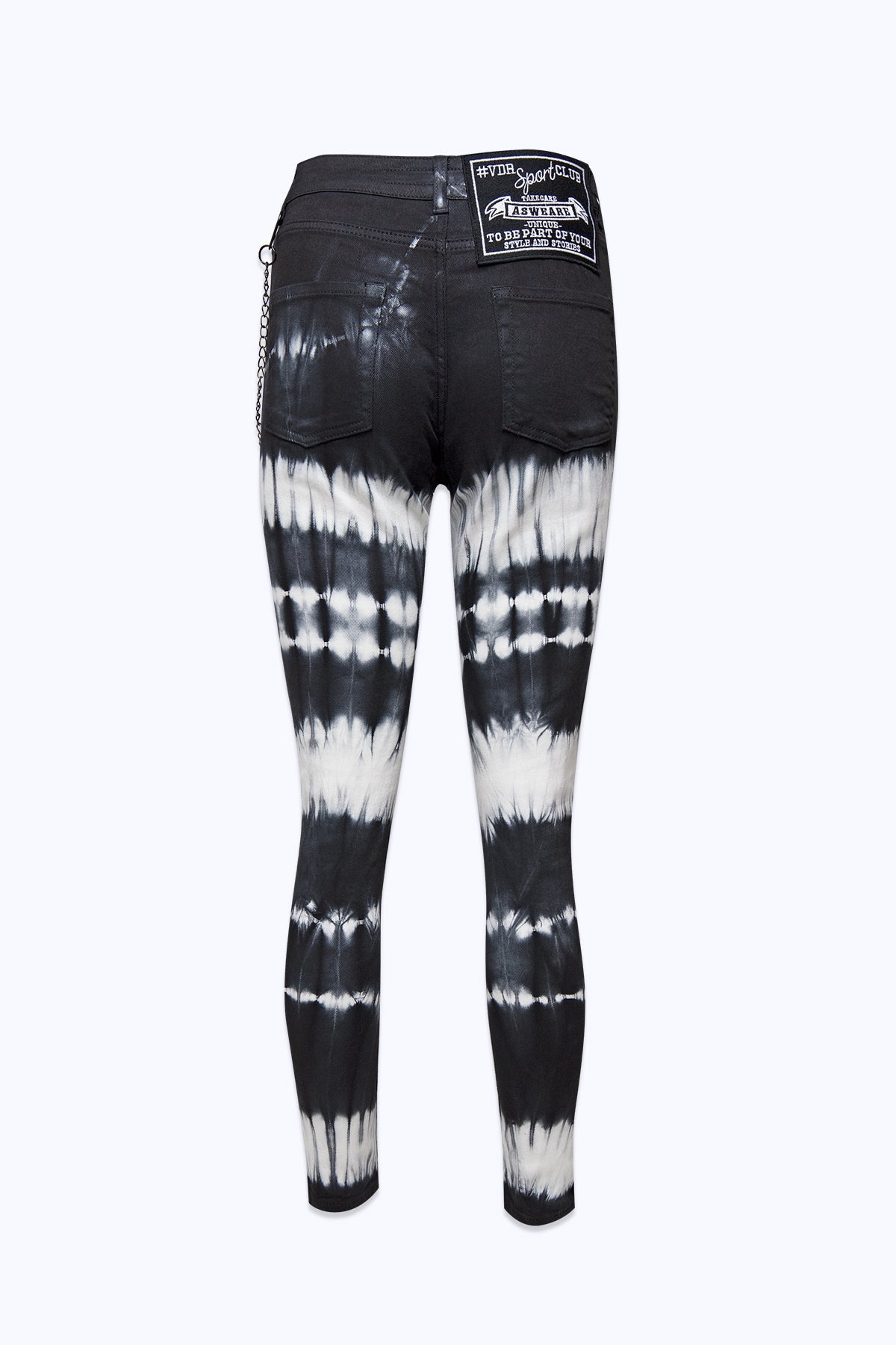 Siyah Beyaz Pantolon 9006