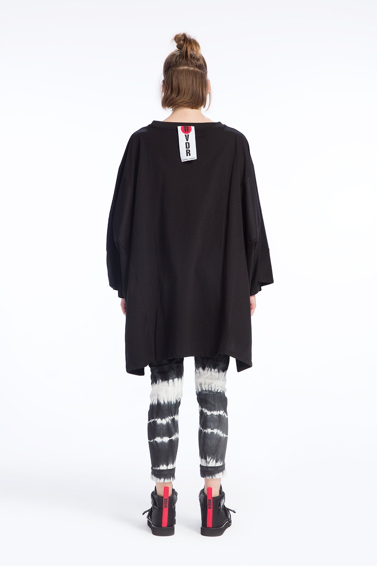 Siyah Beyaz Pantolon 9006