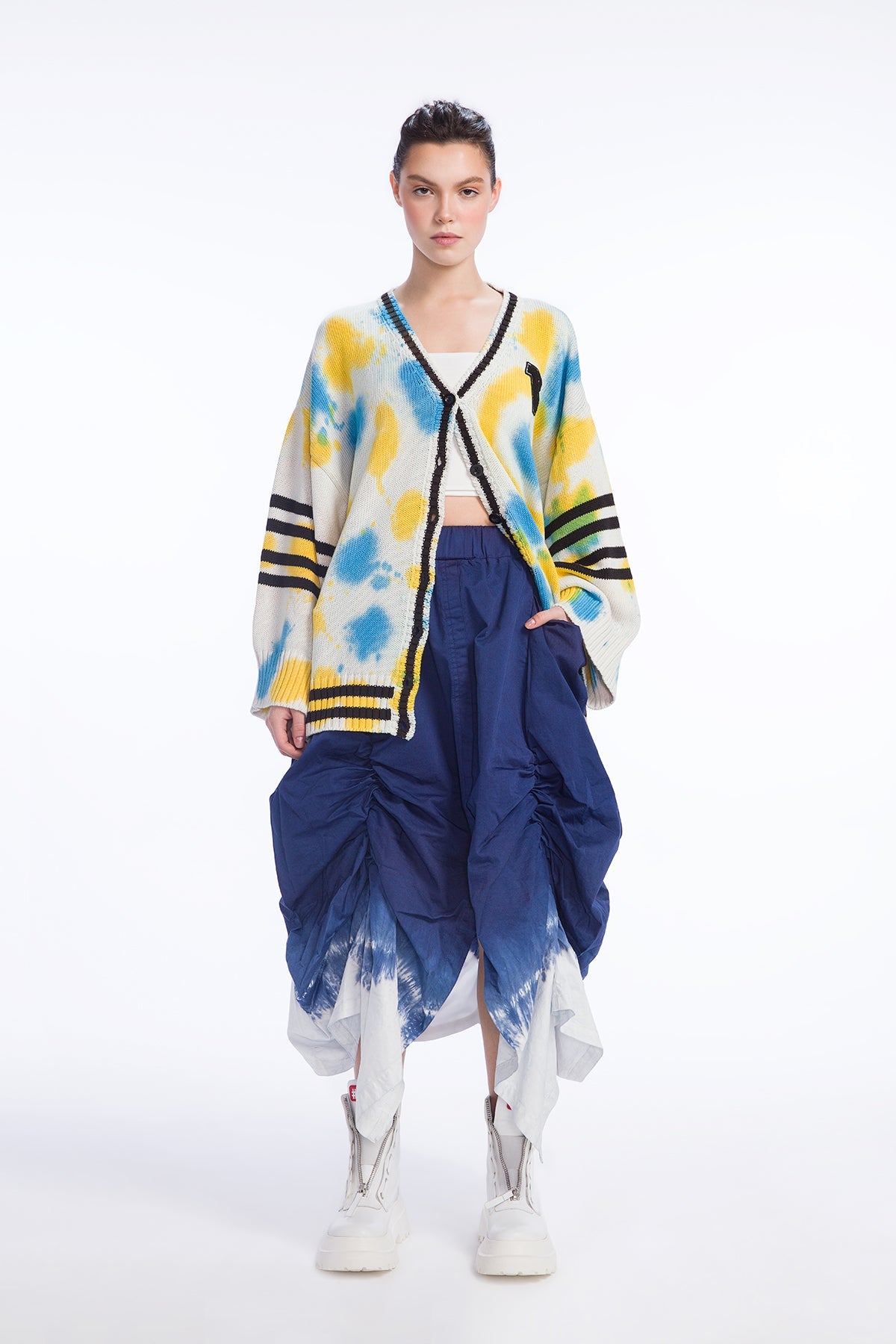 Sari Mavi Hirka 9032