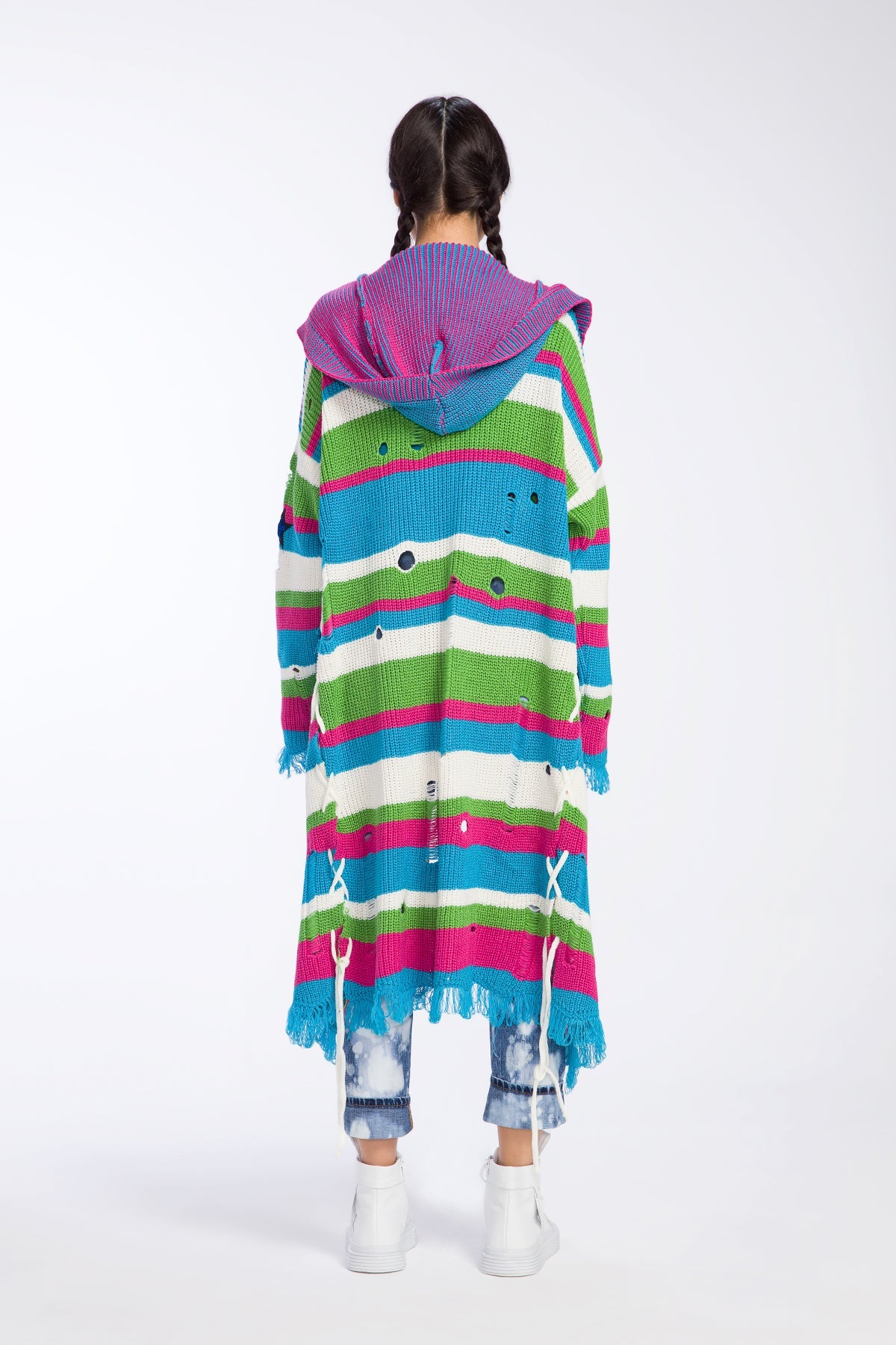 Çok Renkli Hirka 9035