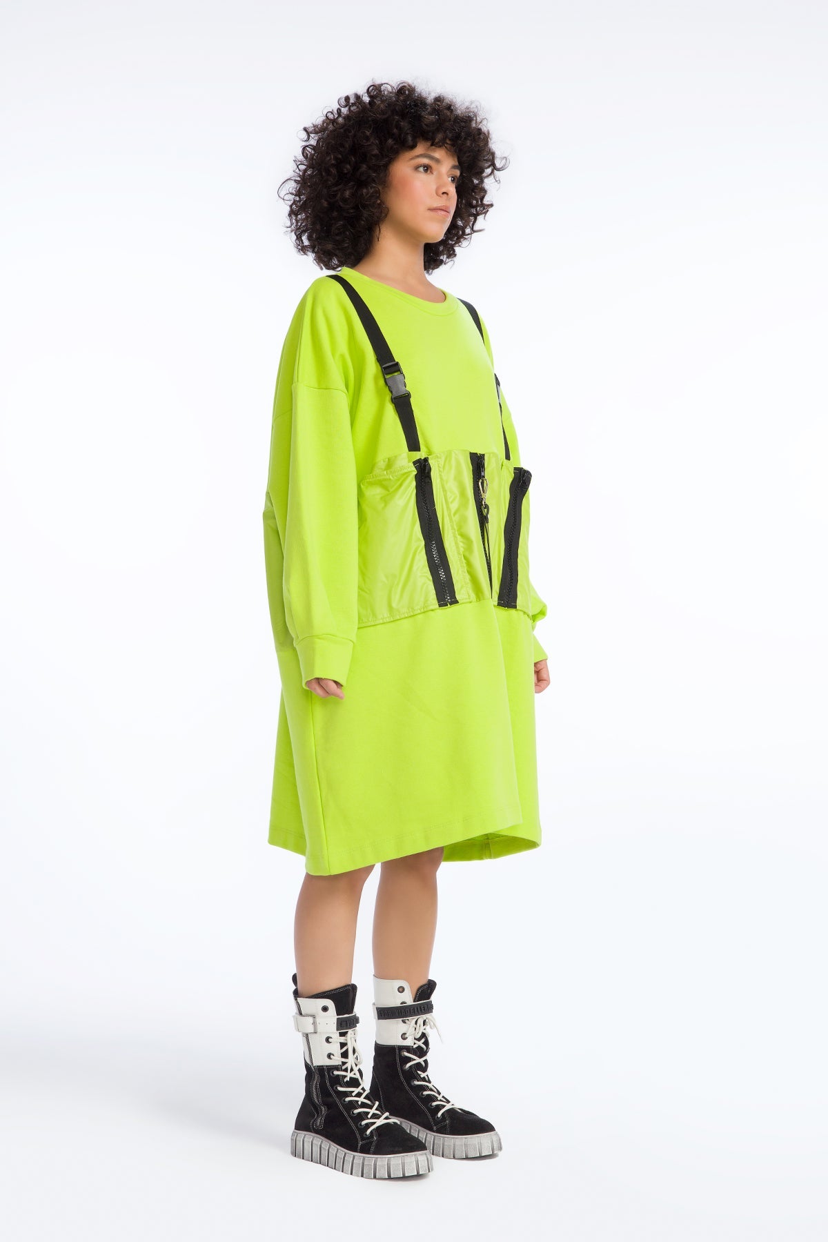 Açik Yesil Elbise 9066