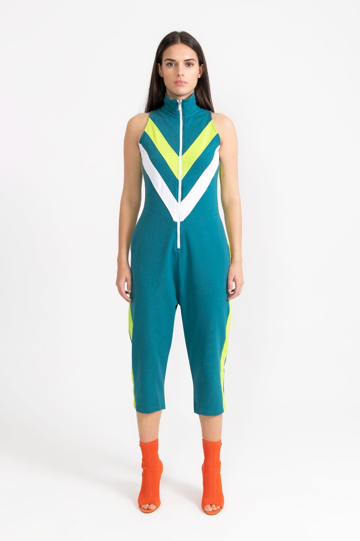 Koyu Yesil Tulum 9078