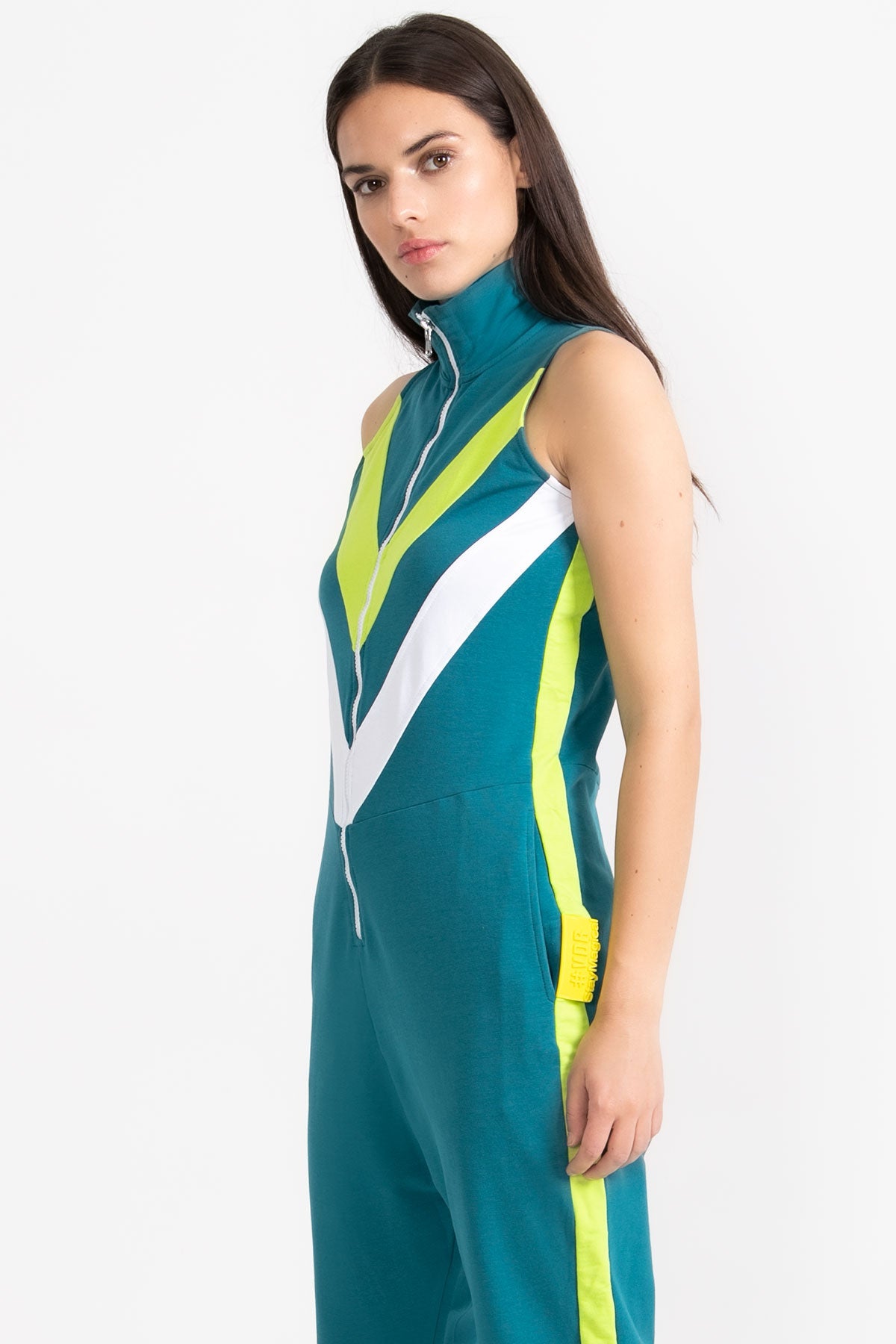 Koyu Yesil Tulum 9078