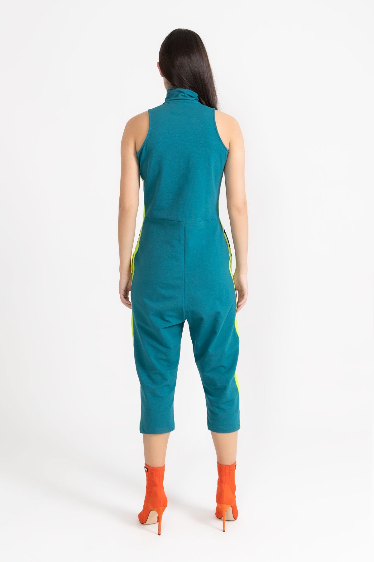 Koyu Yesil Tulum 9078