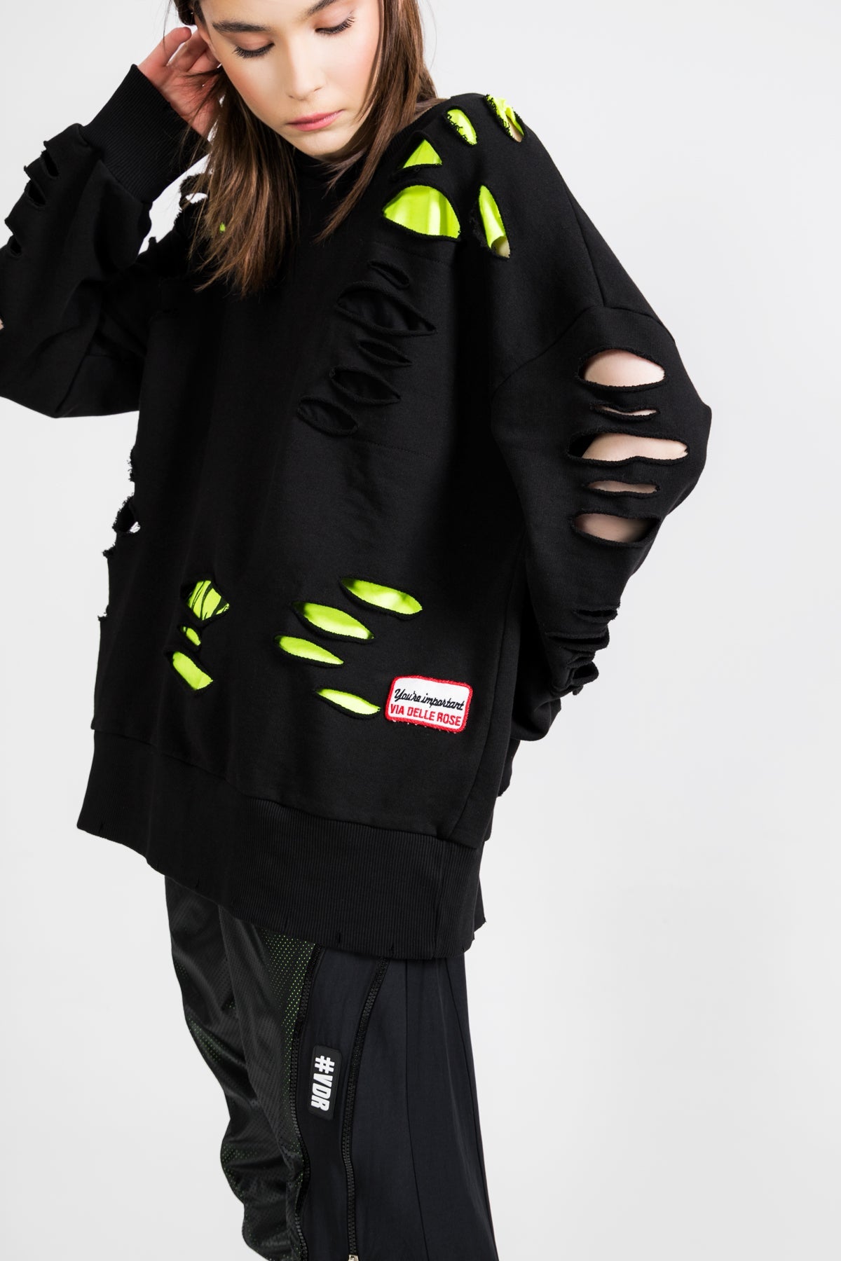 Siyah Sweatshirt 9080