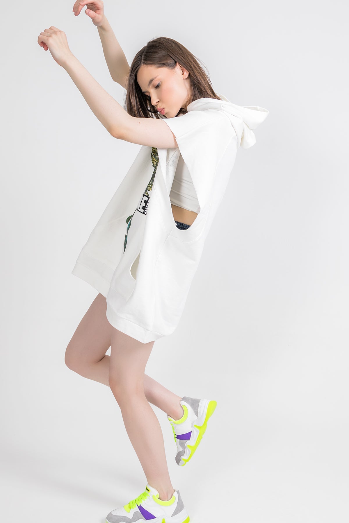Ekru Sweatshirt 9109