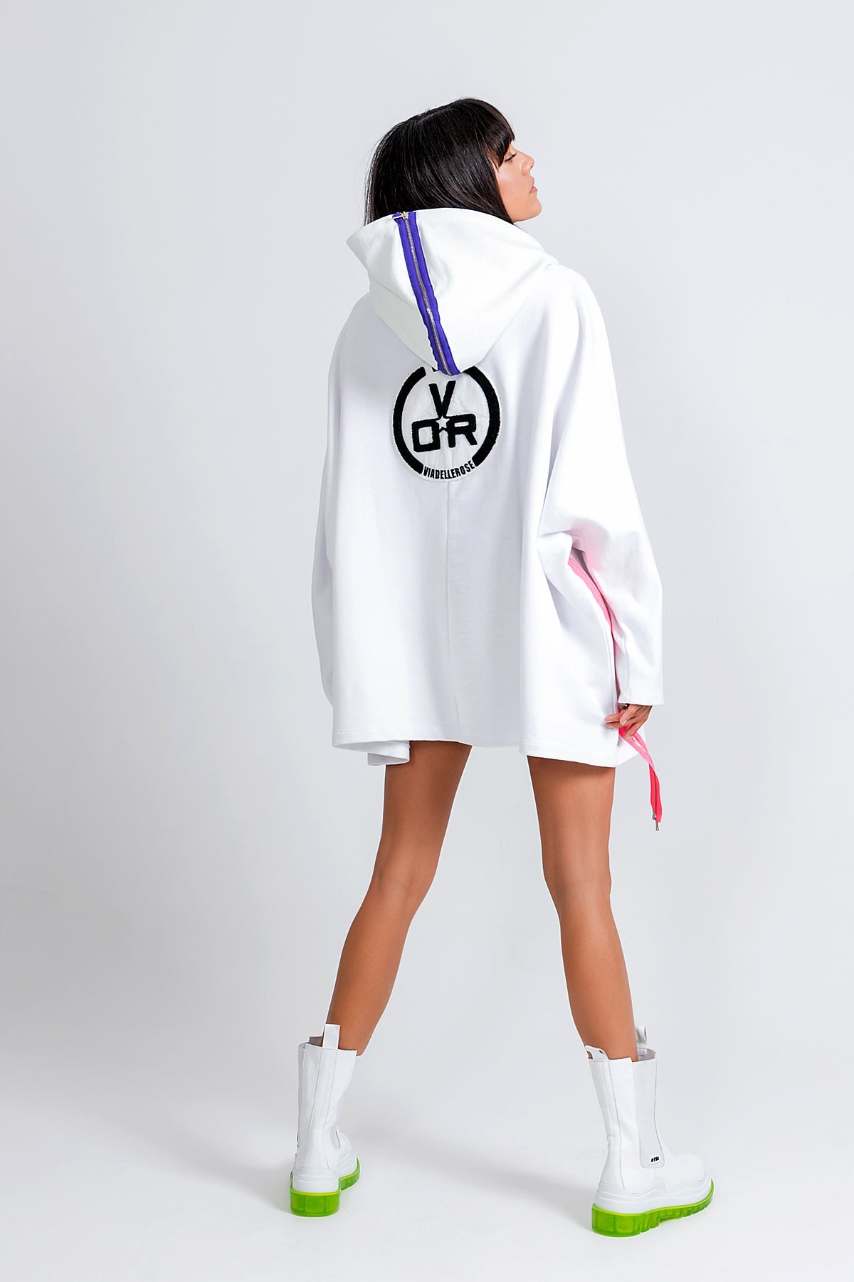 Beyaz Sweatshirt 9112