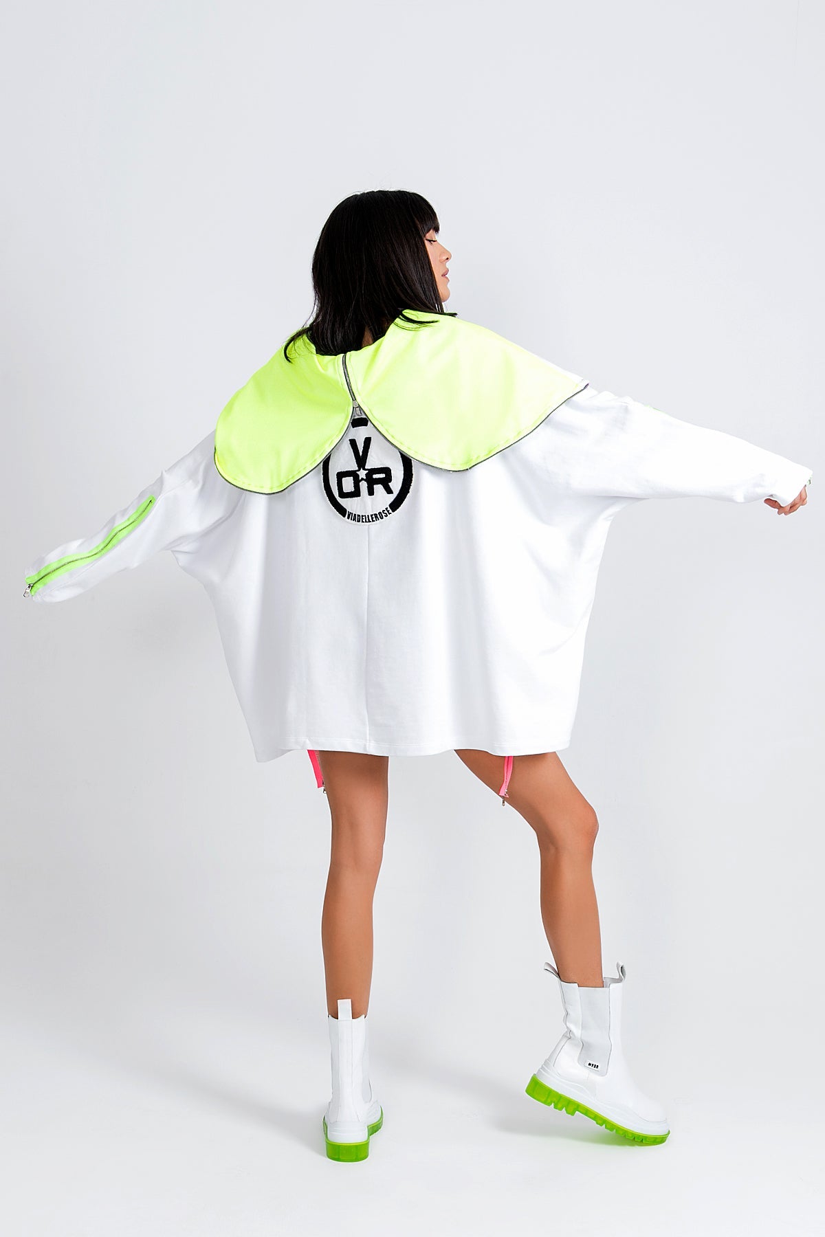Beyaz Sweatshirt 9112