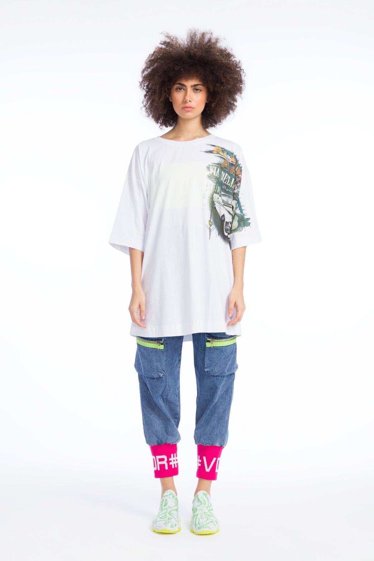 Beyaz T-shirt 9148