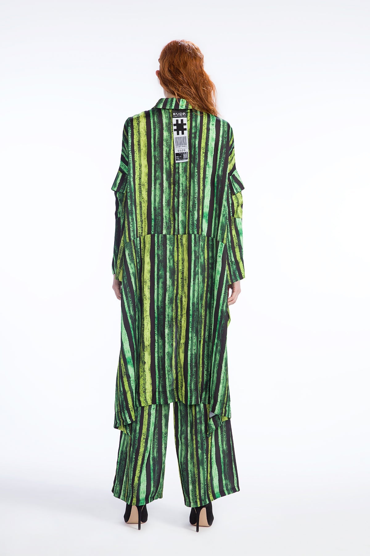 Siyah Yesil Pantolon 9151