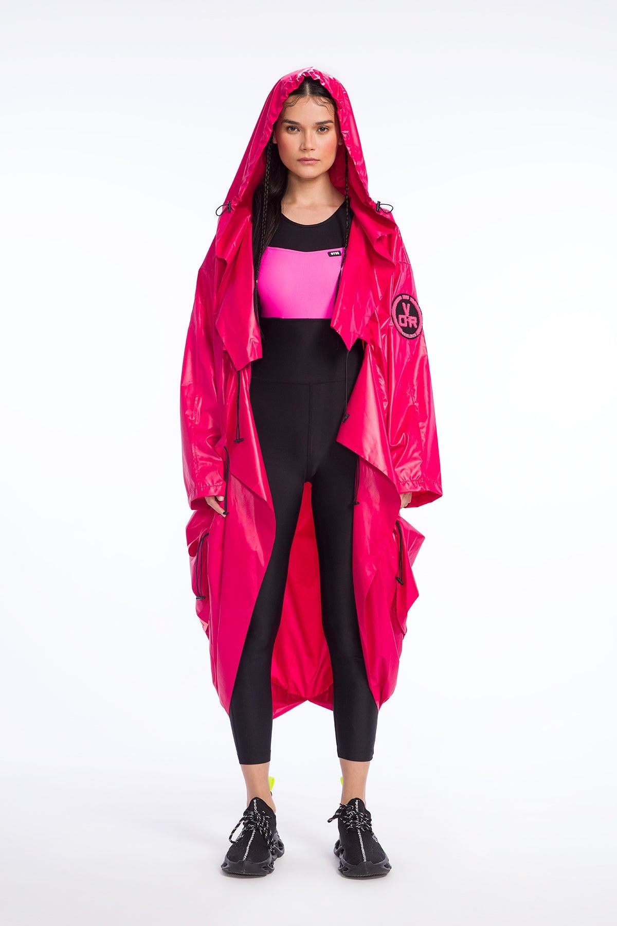 Koyu Pembe Trençkot 9177