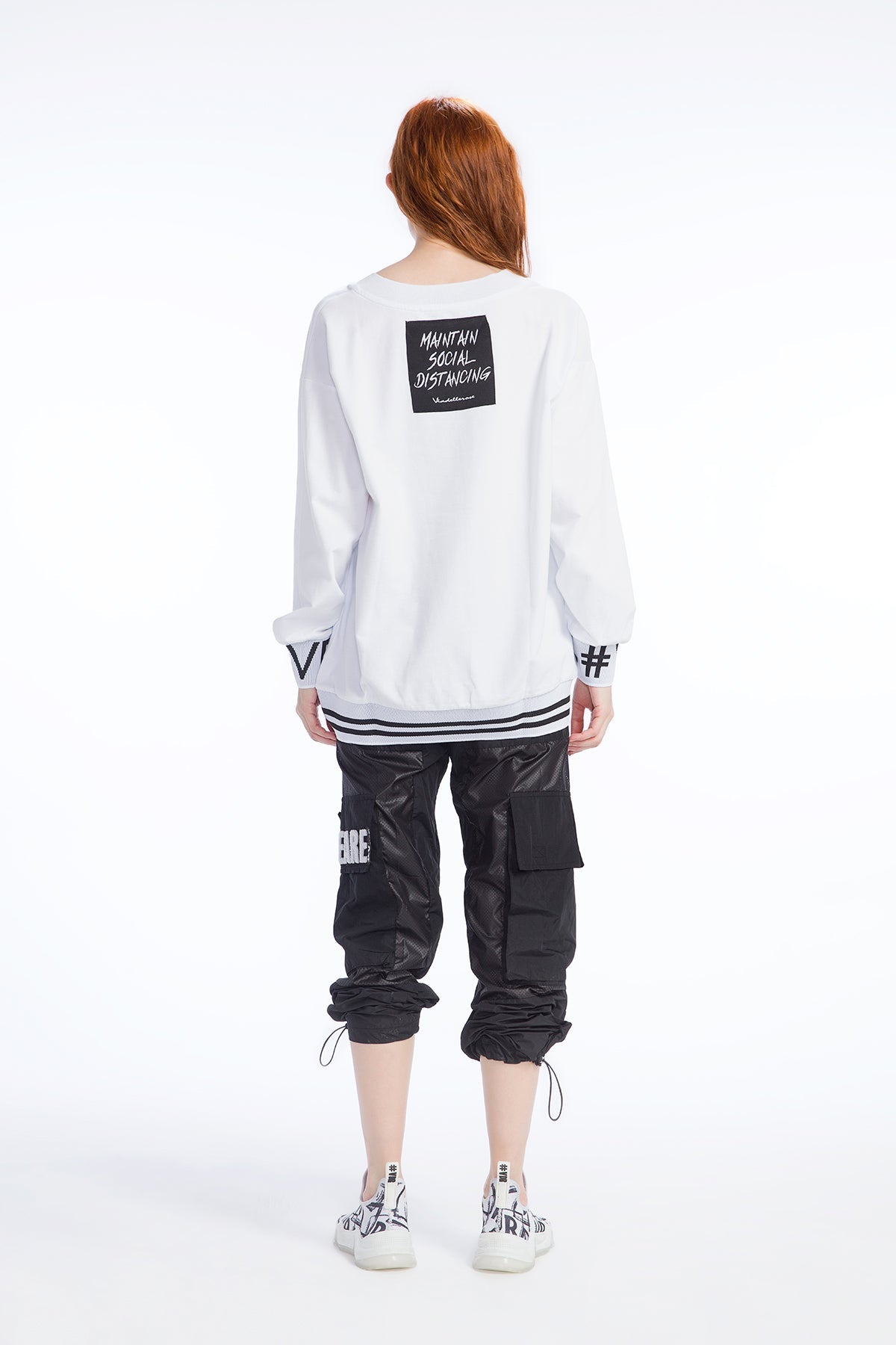 Beyaz Sweatshirt 9200
