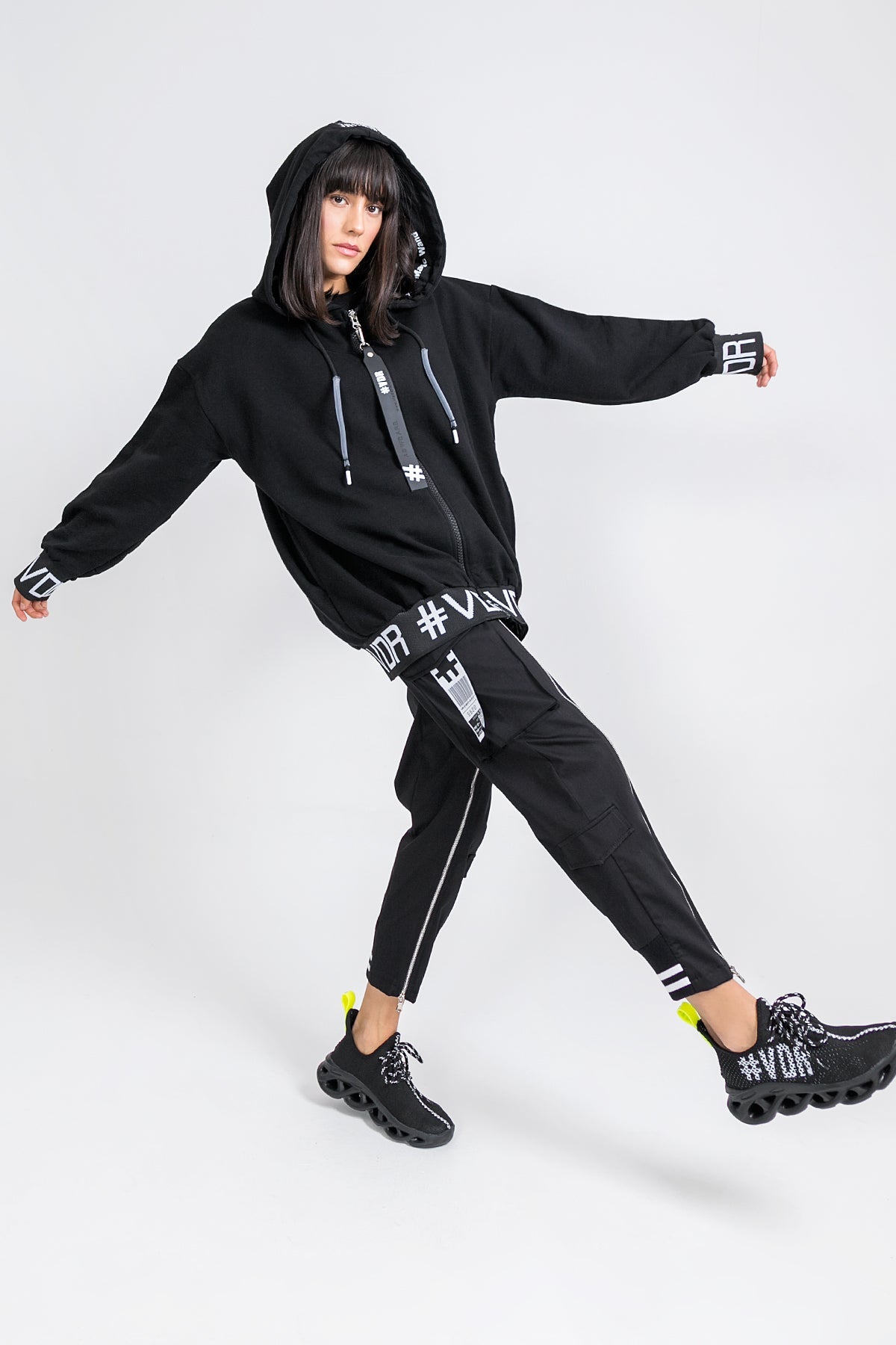 Siyah Sweatshirt 9203