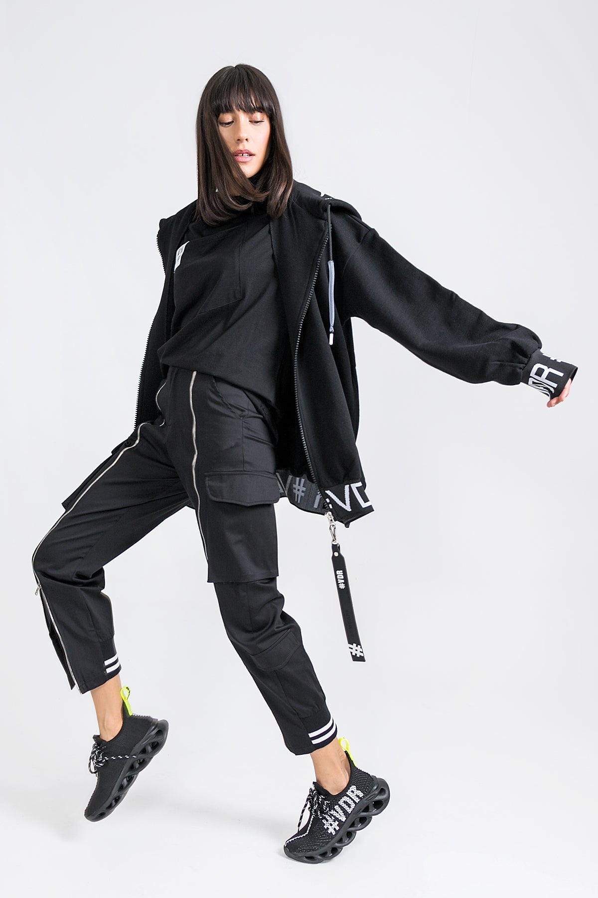 Siyah Sweatshirt 9203