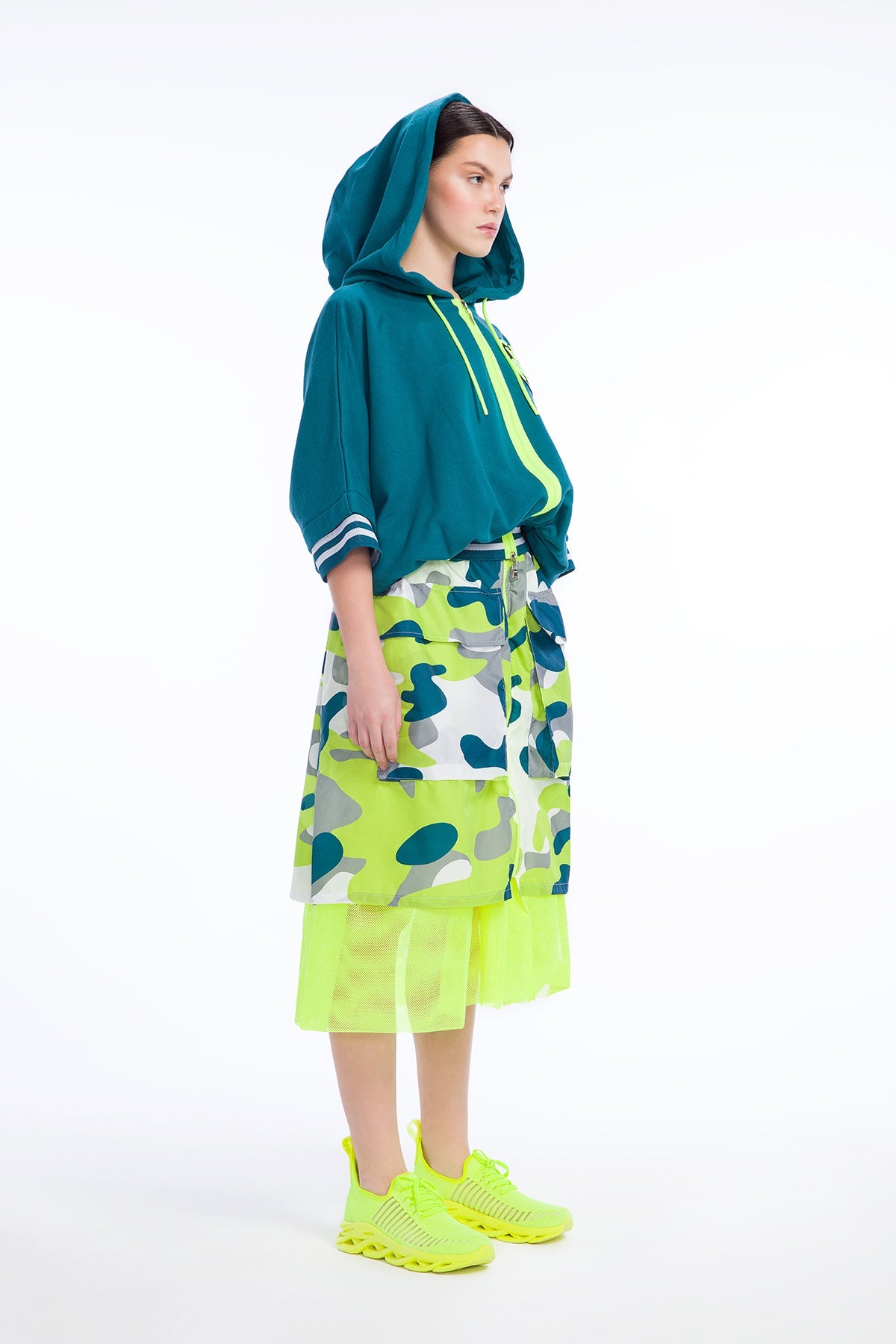 Koyu Yesil Sweatshirt 9207