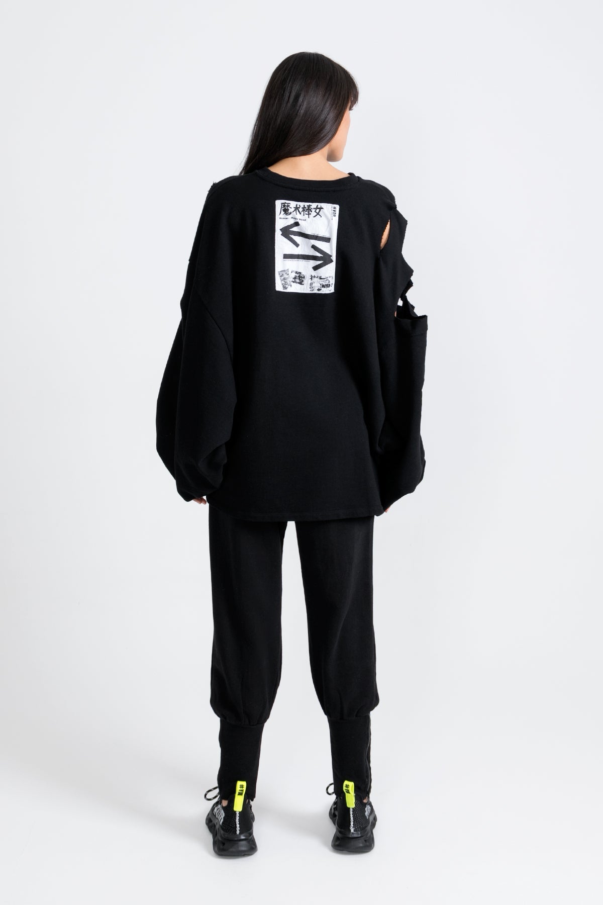 Siyah Sweatshirt 9210