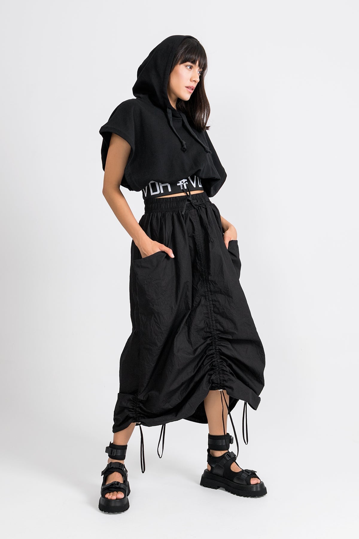 Siyah Sweatshirt 9212