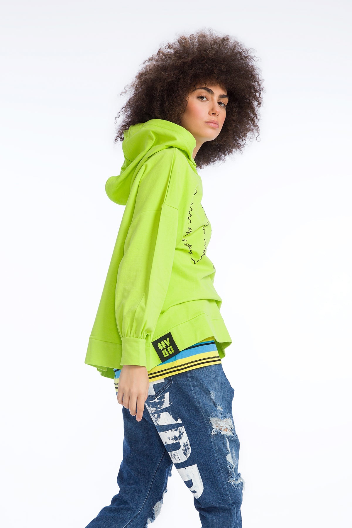 Açik Yesil Sweatshirt 9218