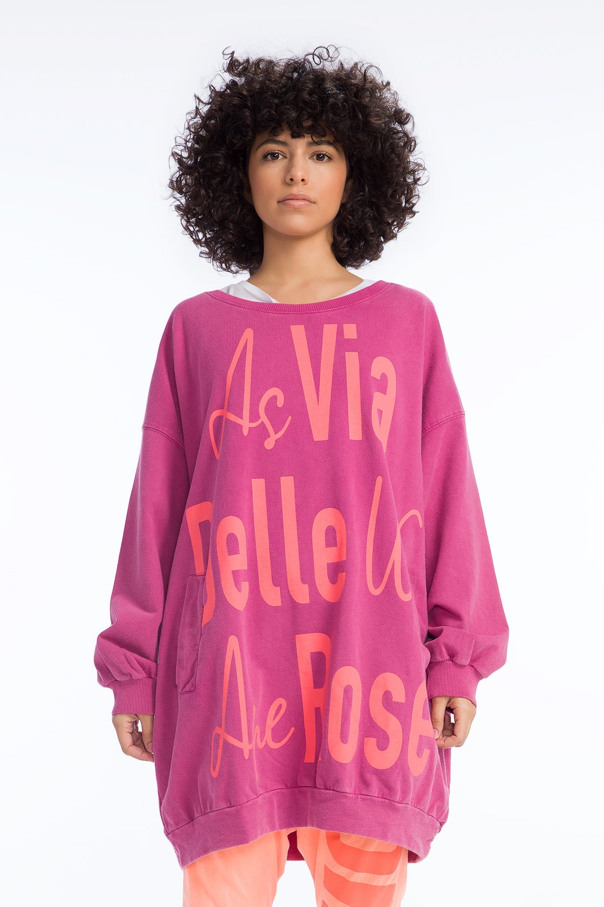 Koyu Pembe Tunik 9219