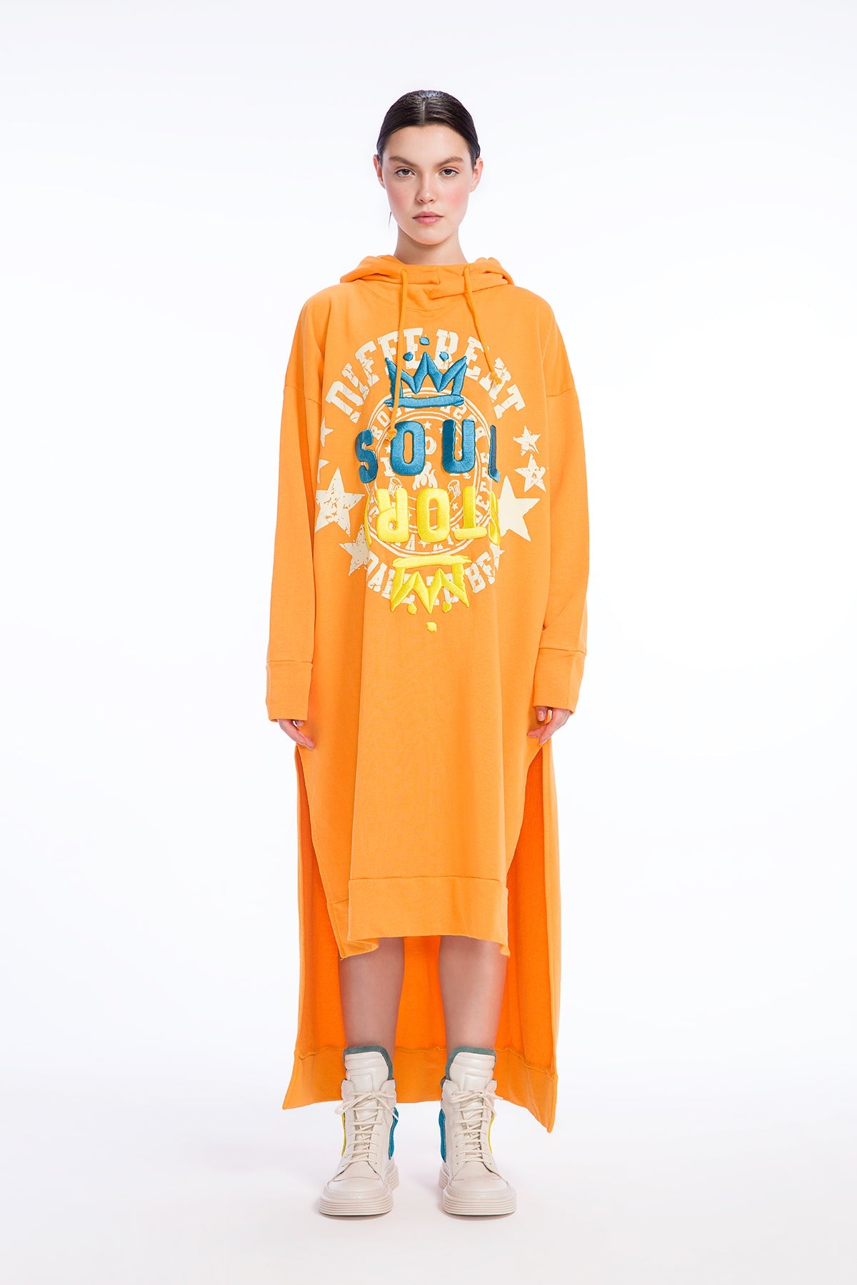 Açik Turuncu Sweatshirt 9220