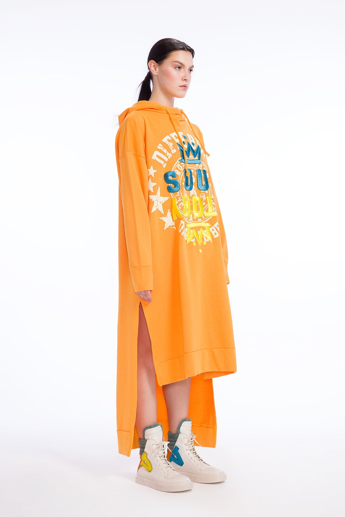 Açik Turuncu Sweatshirt 9220