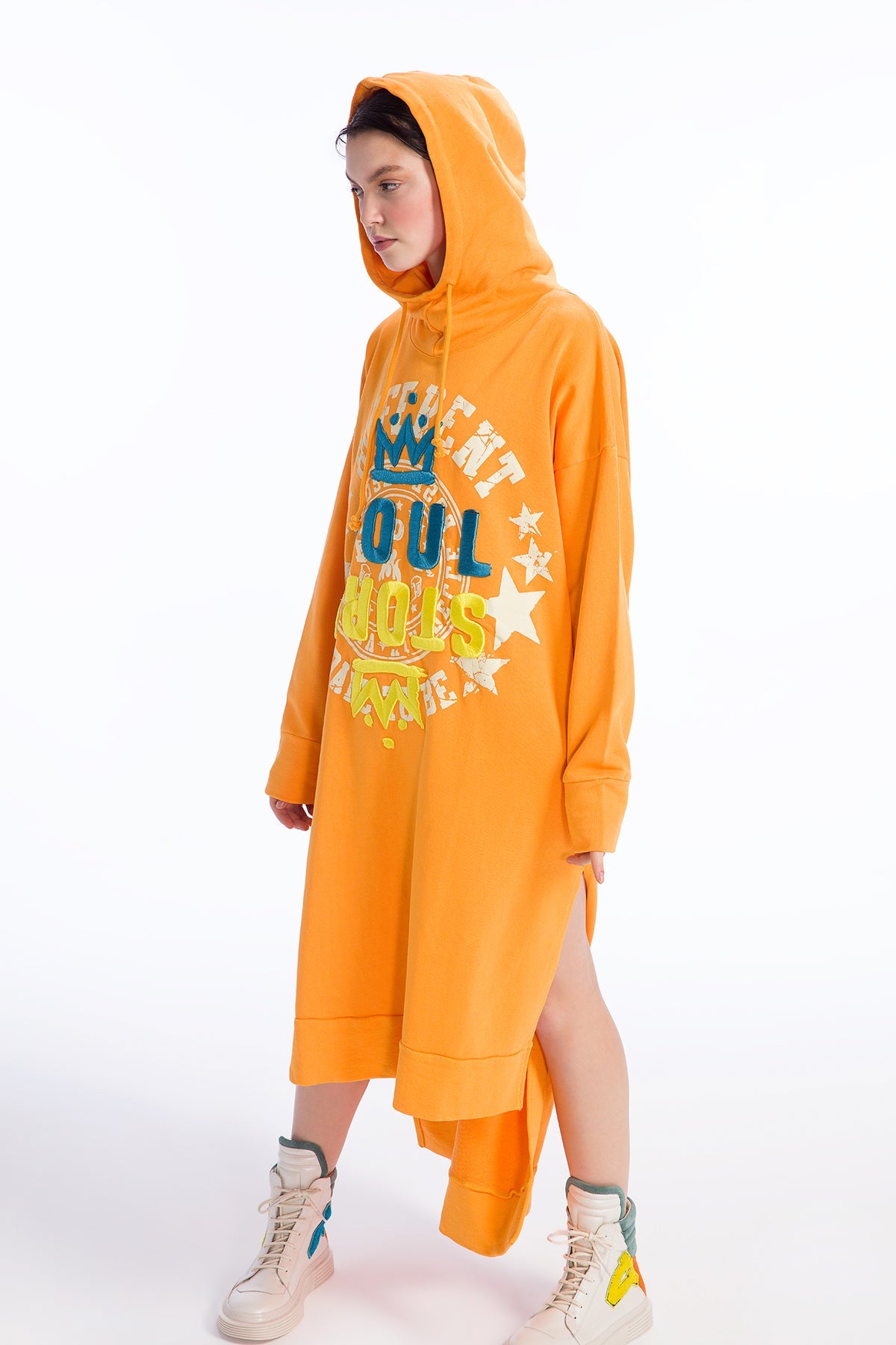 Açik Turuncu Sweatshirt 9220
