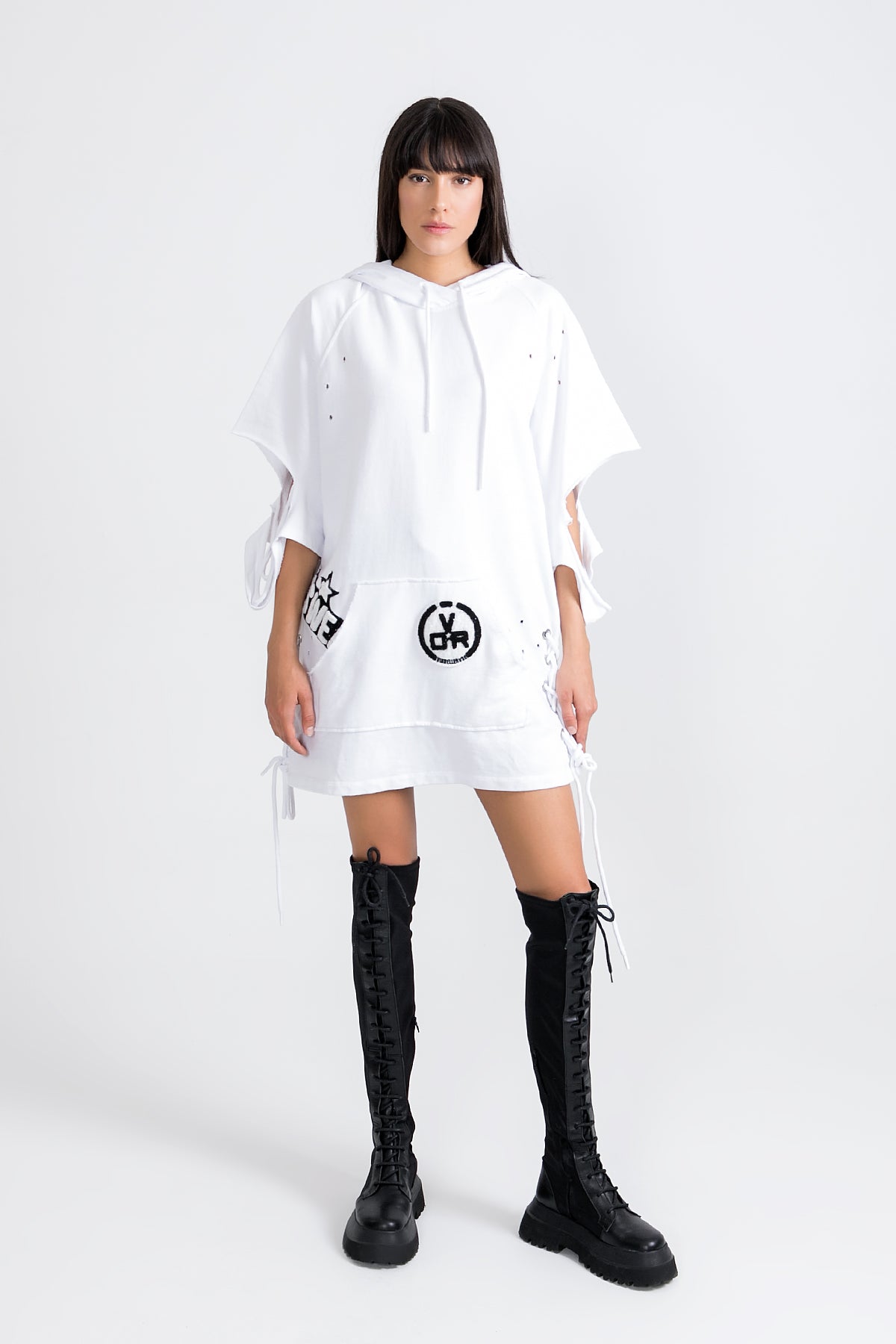 Beyaz Sweatshirt 9221