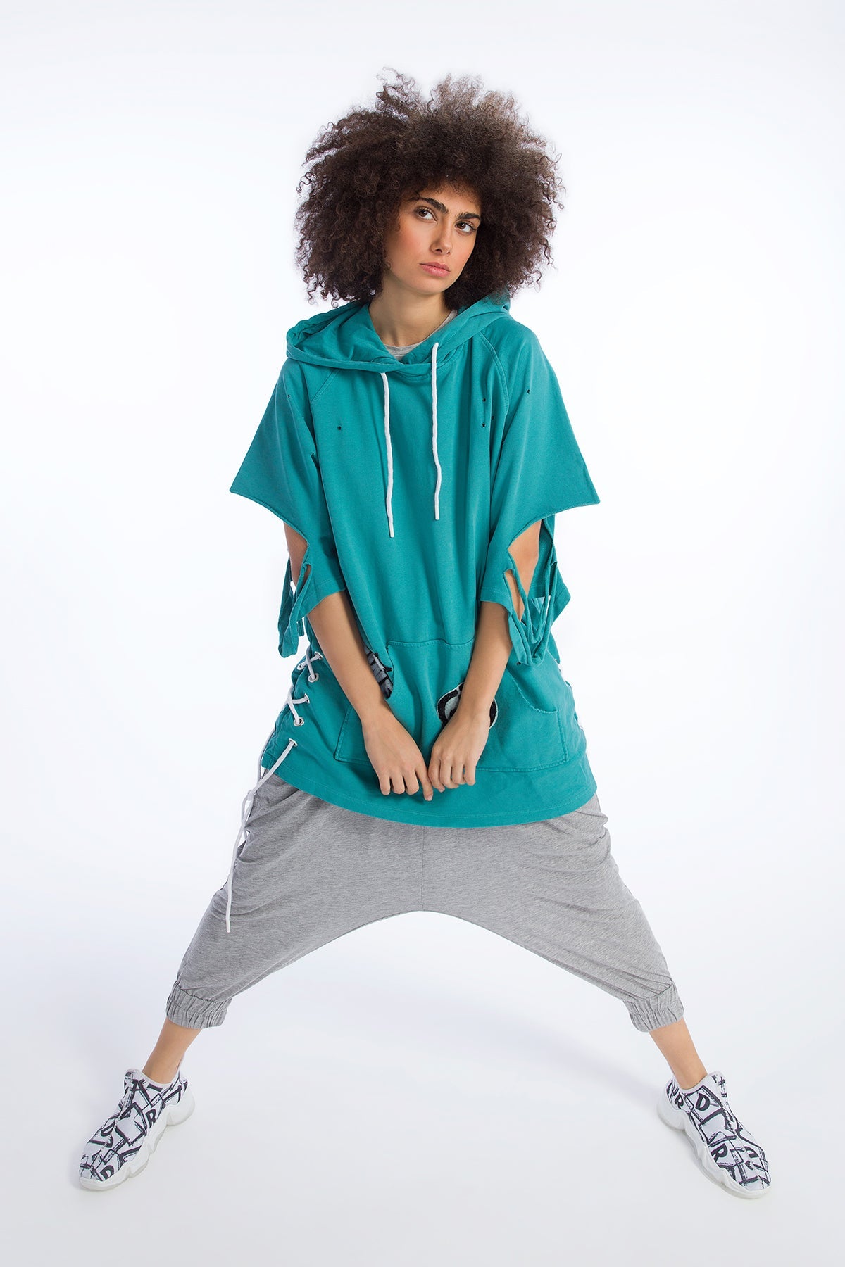 Koyu Yesil Sweatshirt 9221