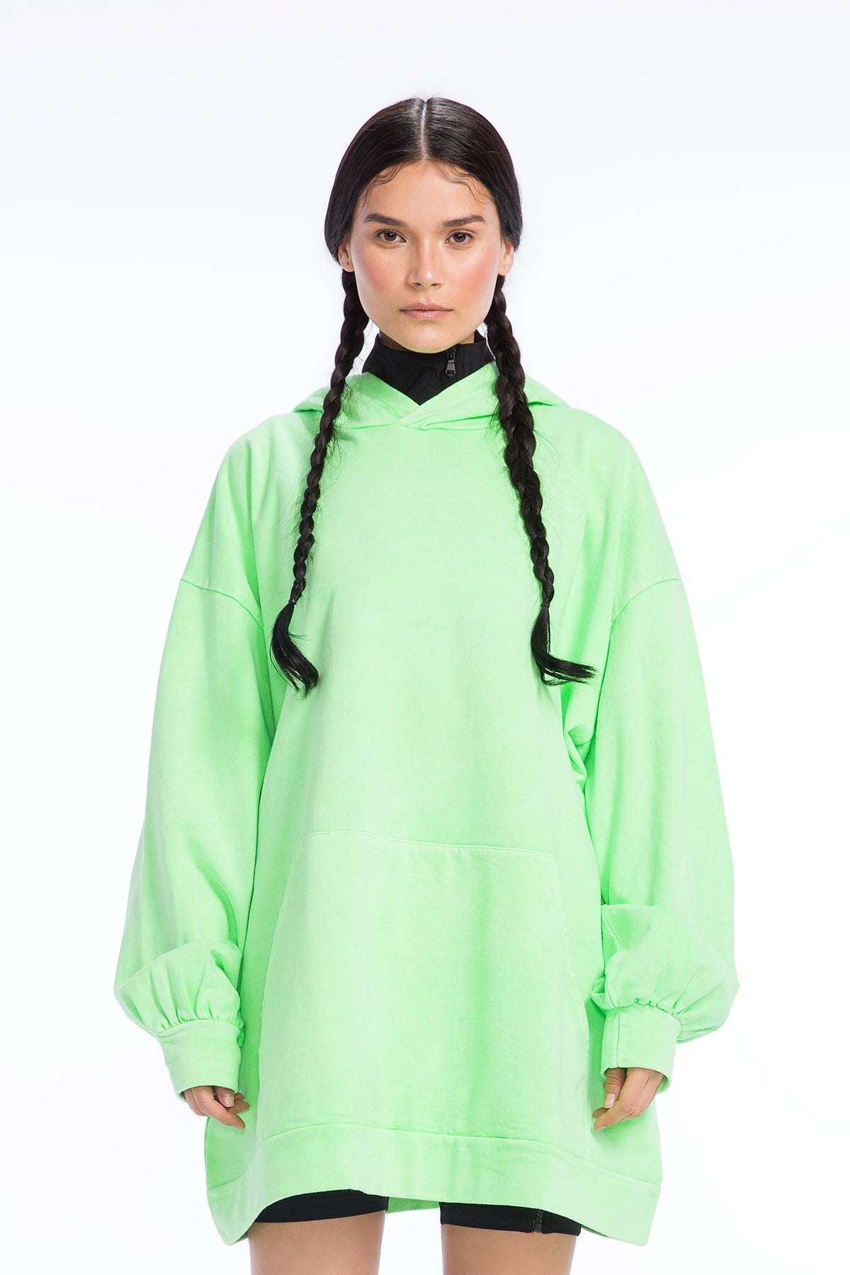 Yesil Neon Sweatshirt 9228