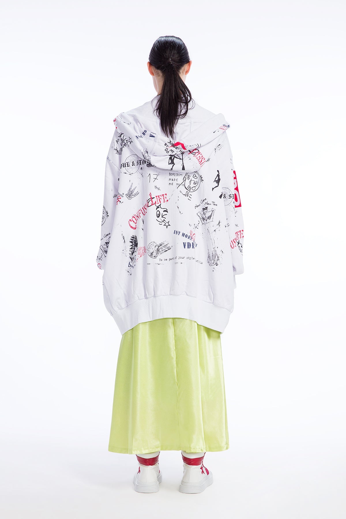Beyaz Sweatshirt 9240