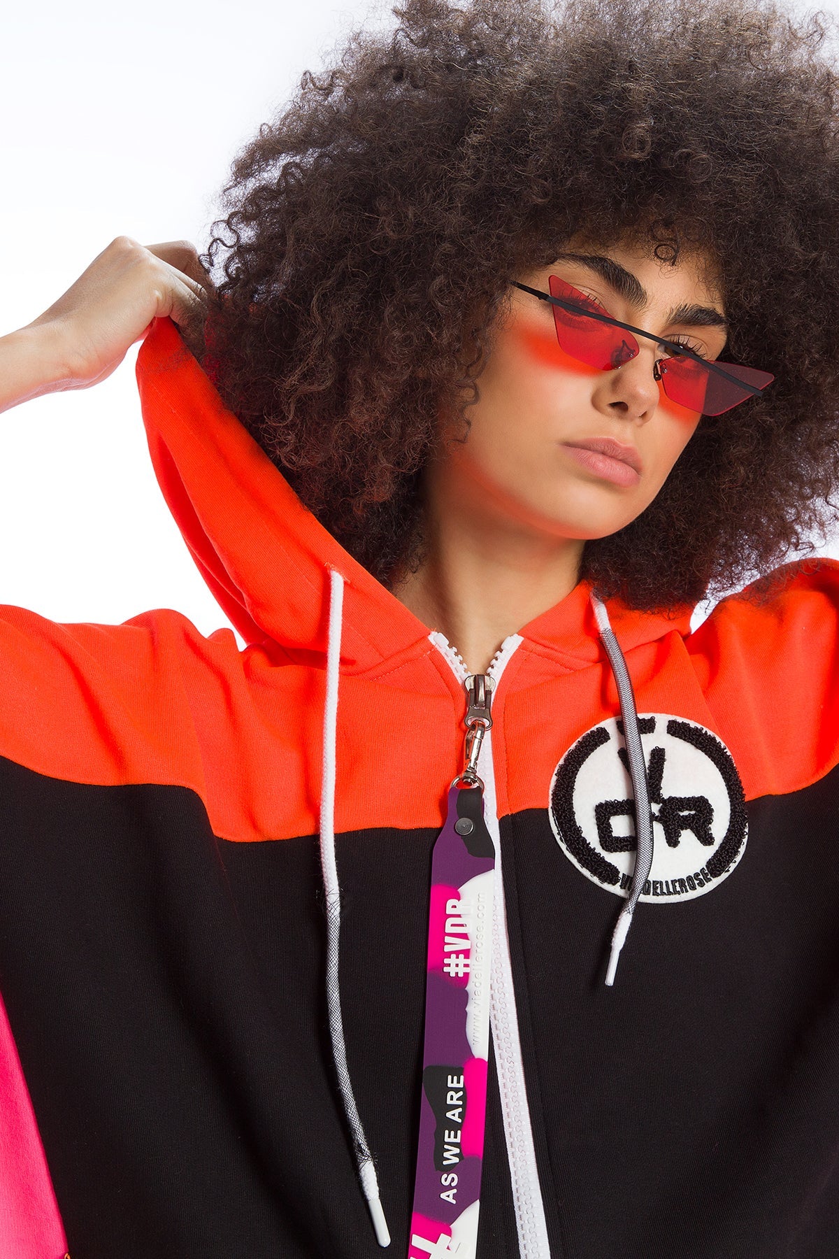Siyah Turuncu Sweatshirt 9241