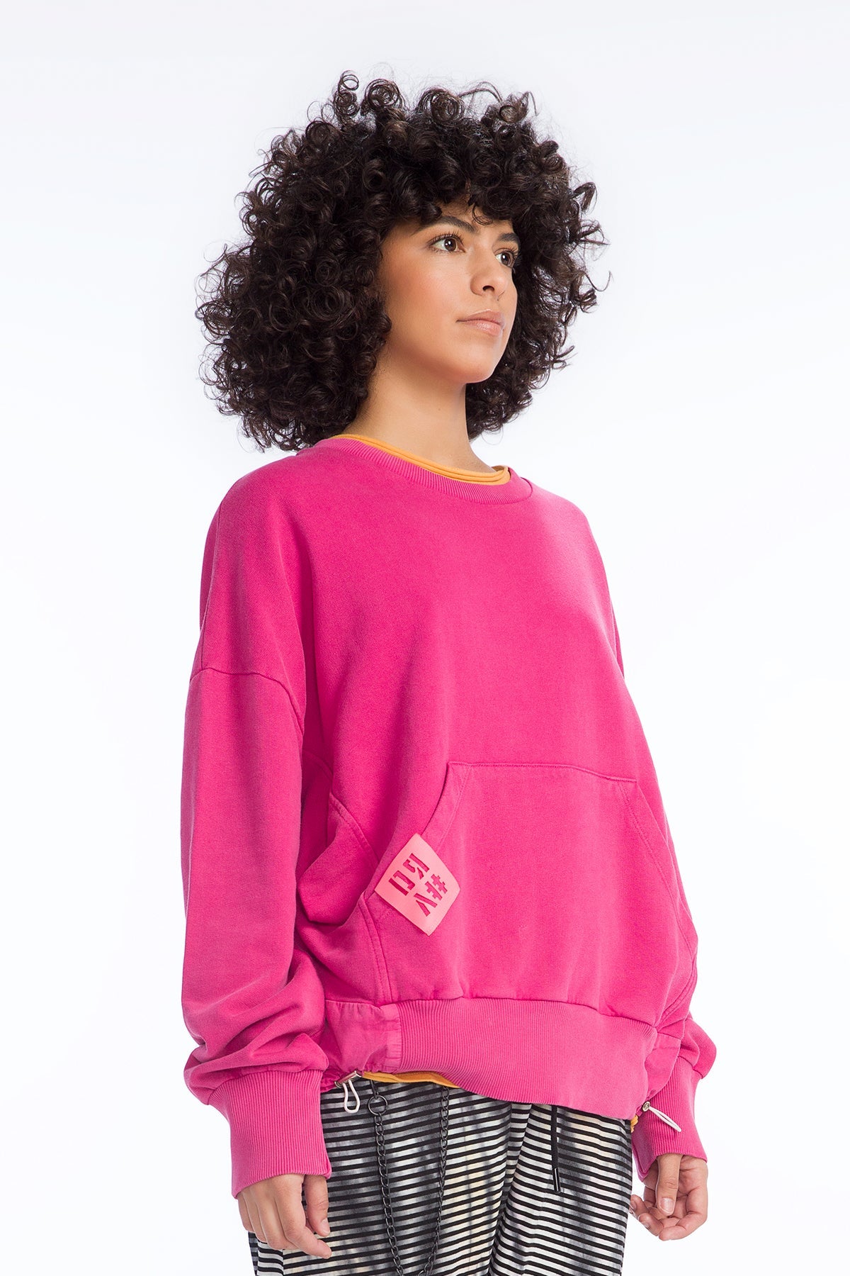 Koyu Pembe Sweatshirt 9250