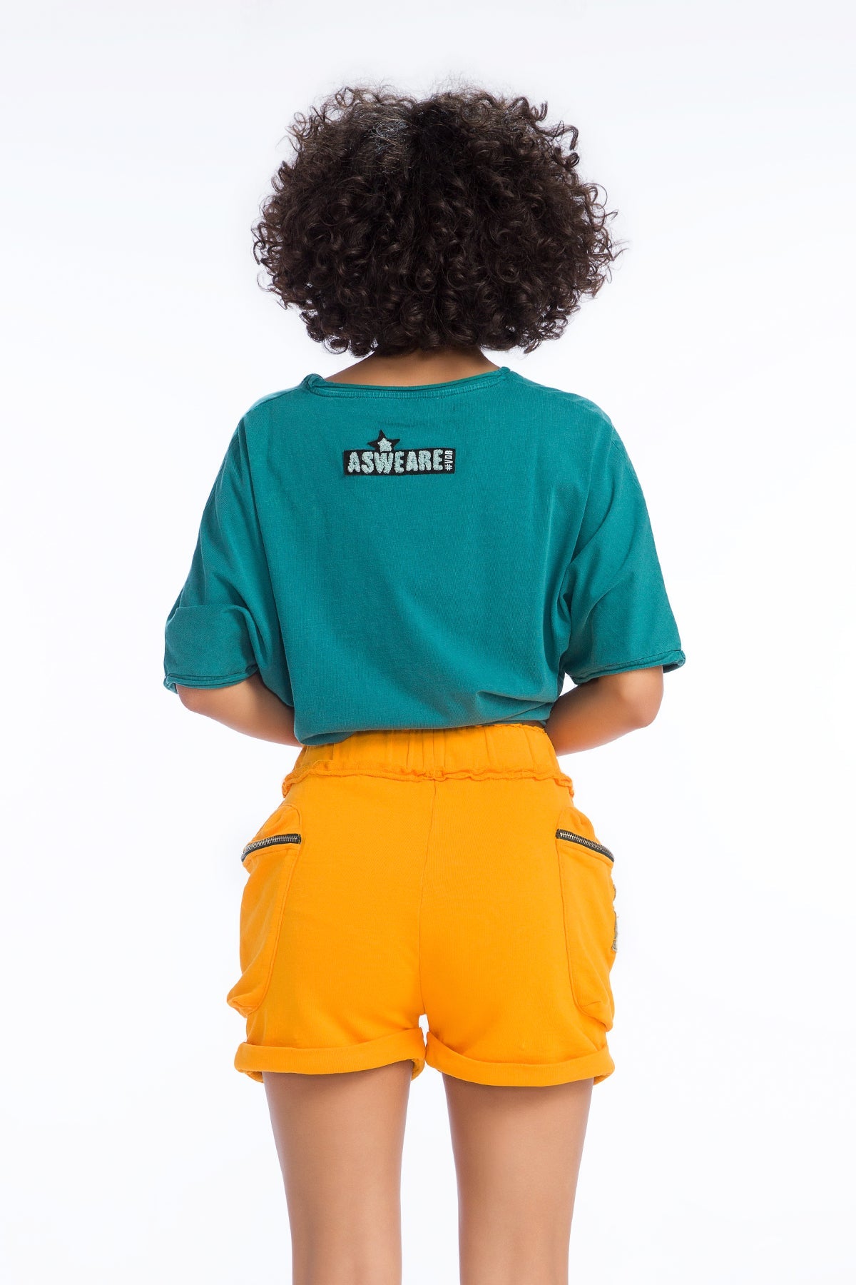 Açik Turuncu Sort 9252
