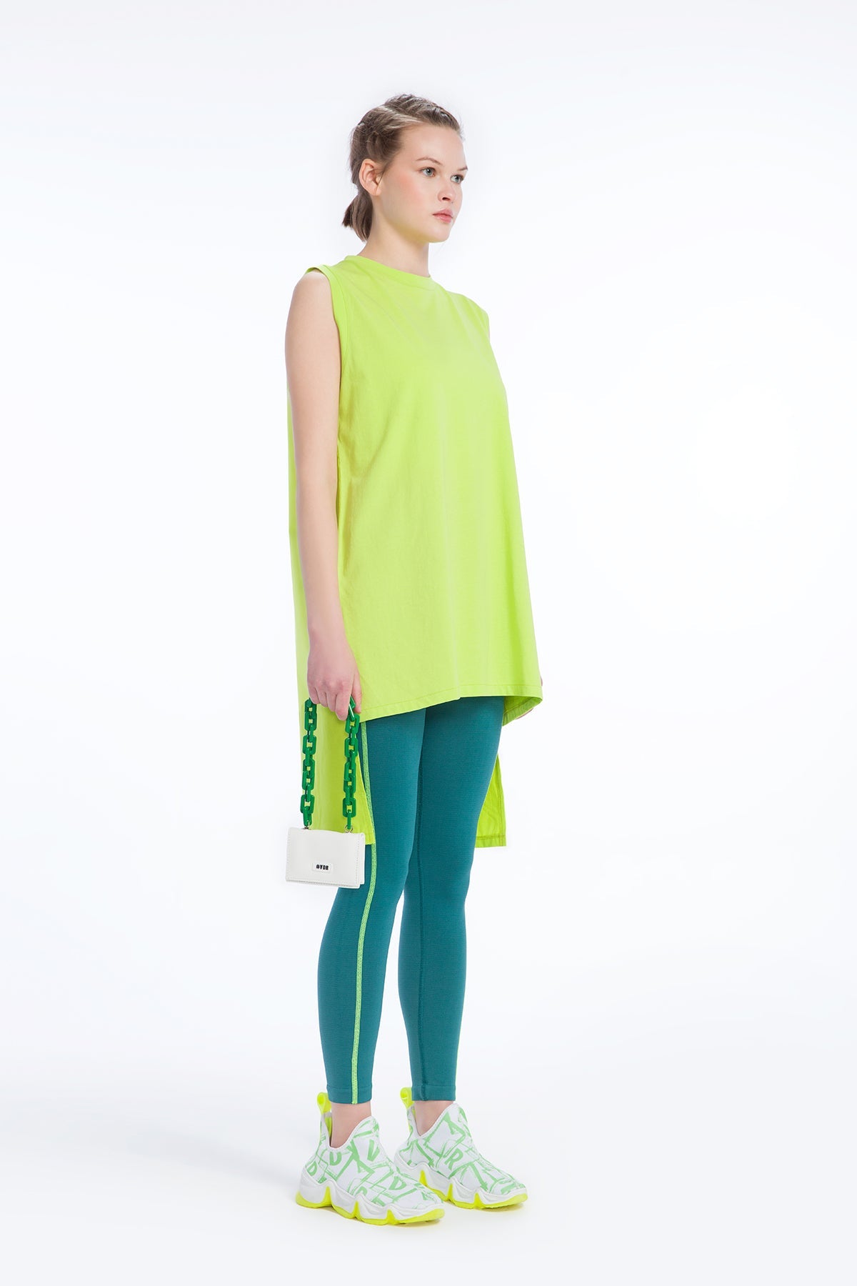 Açik Yesil Tunik 9313
