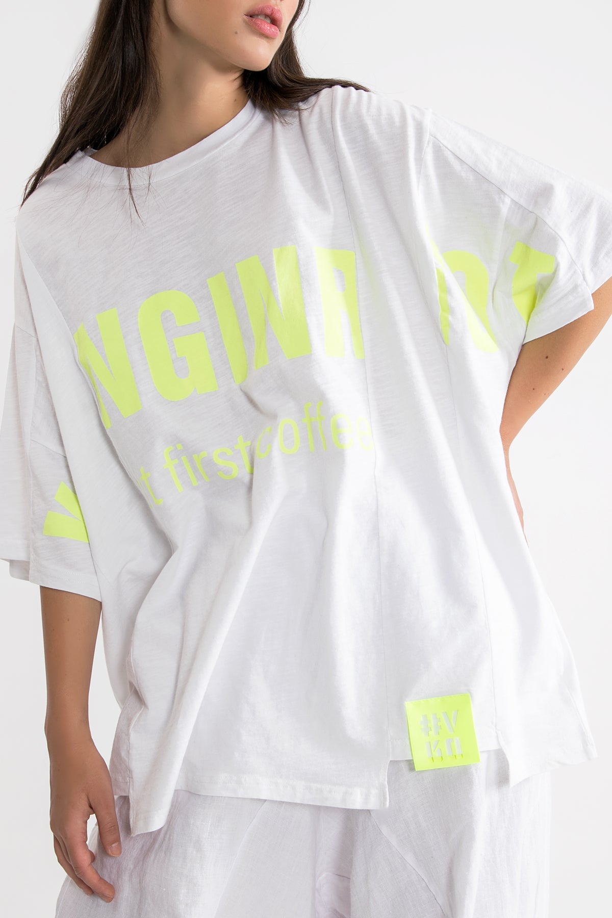 Beyaz T-shirt 9329