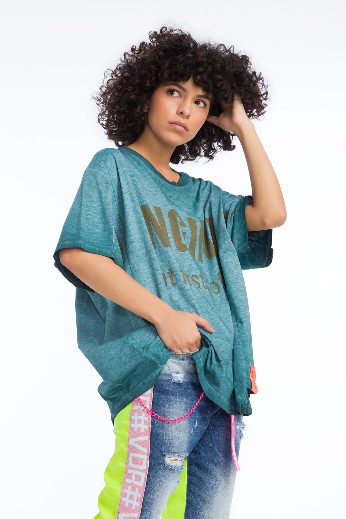 Koyu Yesil  T-shirt 9329
