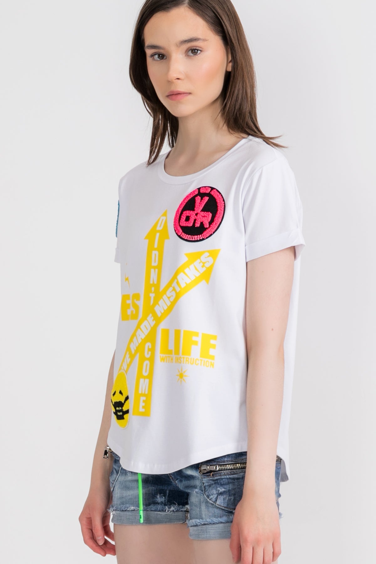 Beyaz T-shirt 9351